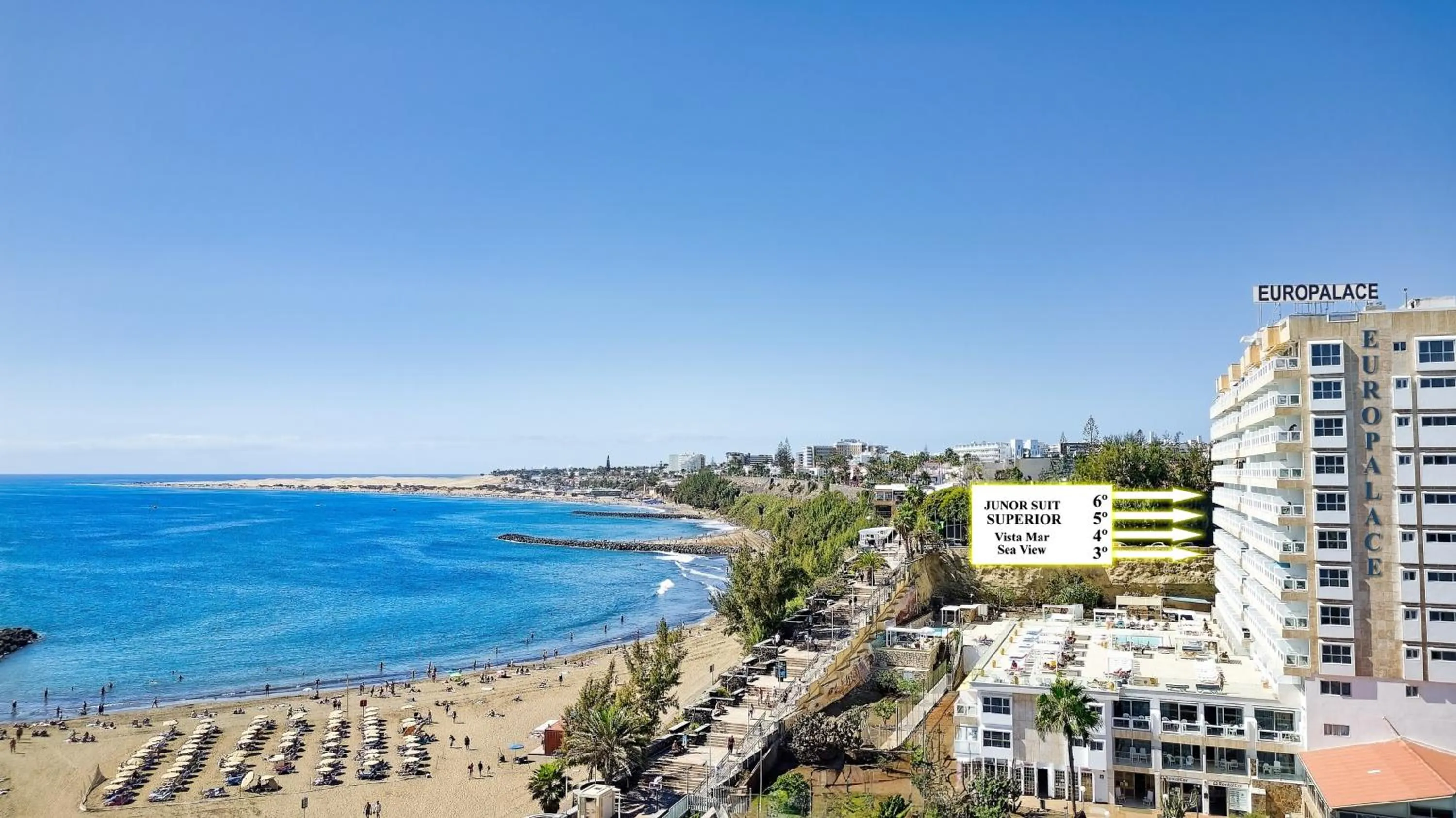 Property building in Hotel Europalace