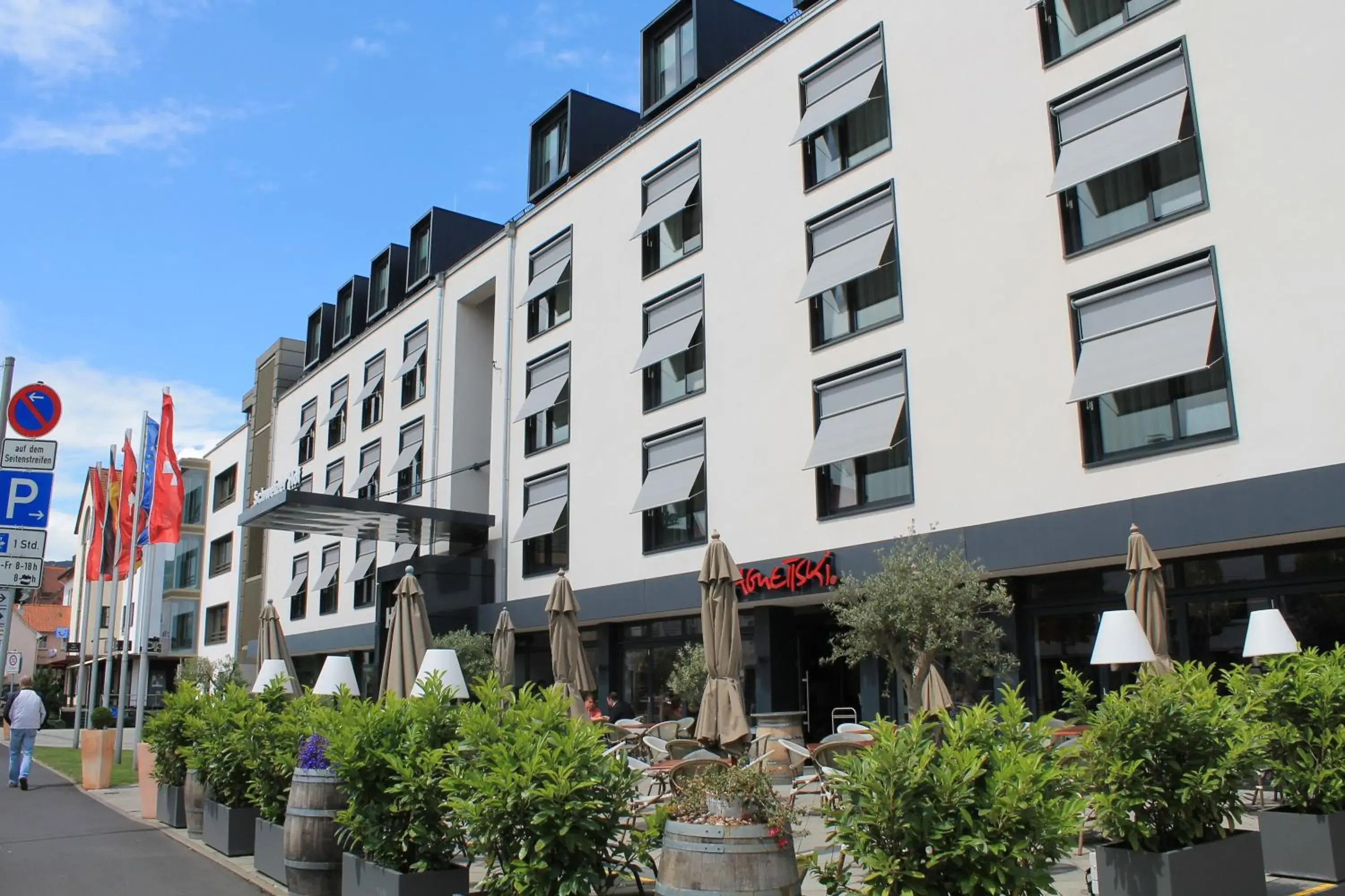 Property building in Hotel Schweizer Hof Property building in Hotel Schweizer Hof