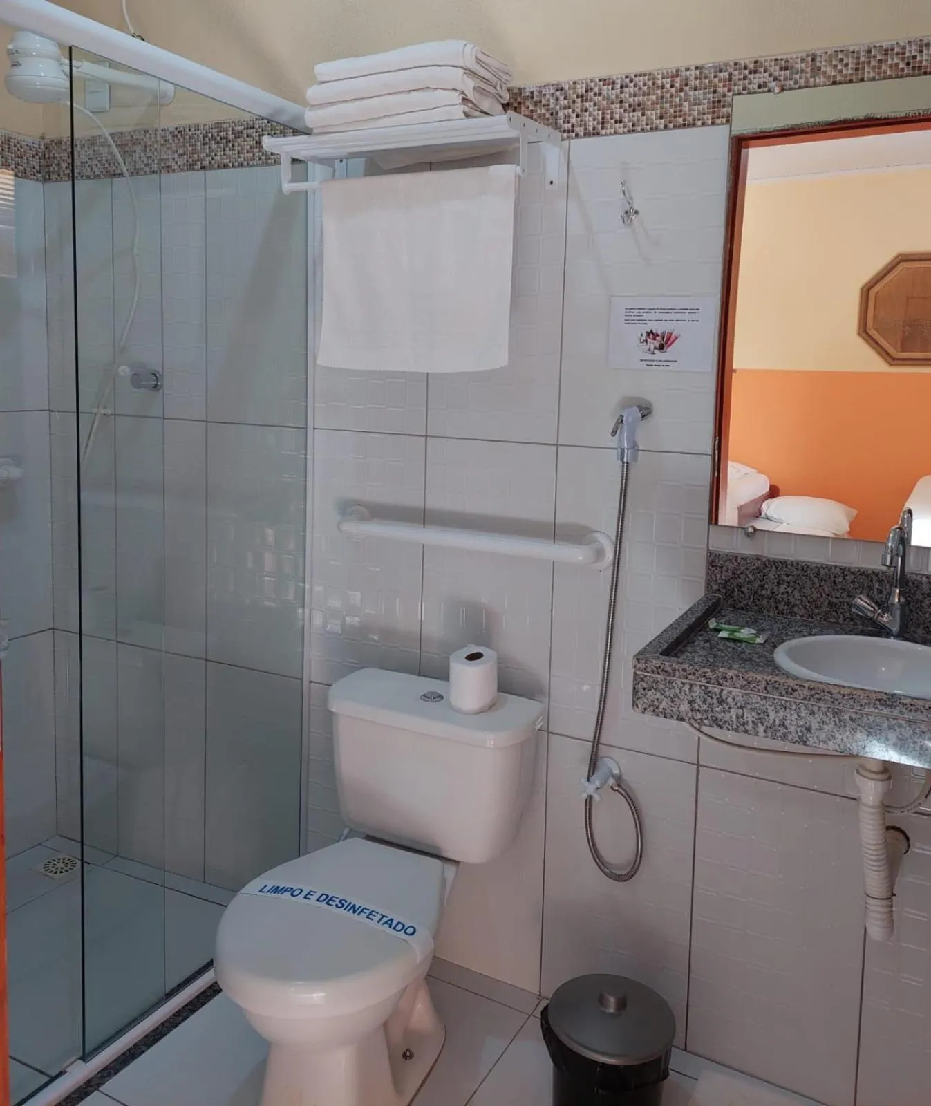 Bathroom in Pousada Sonho de Mar