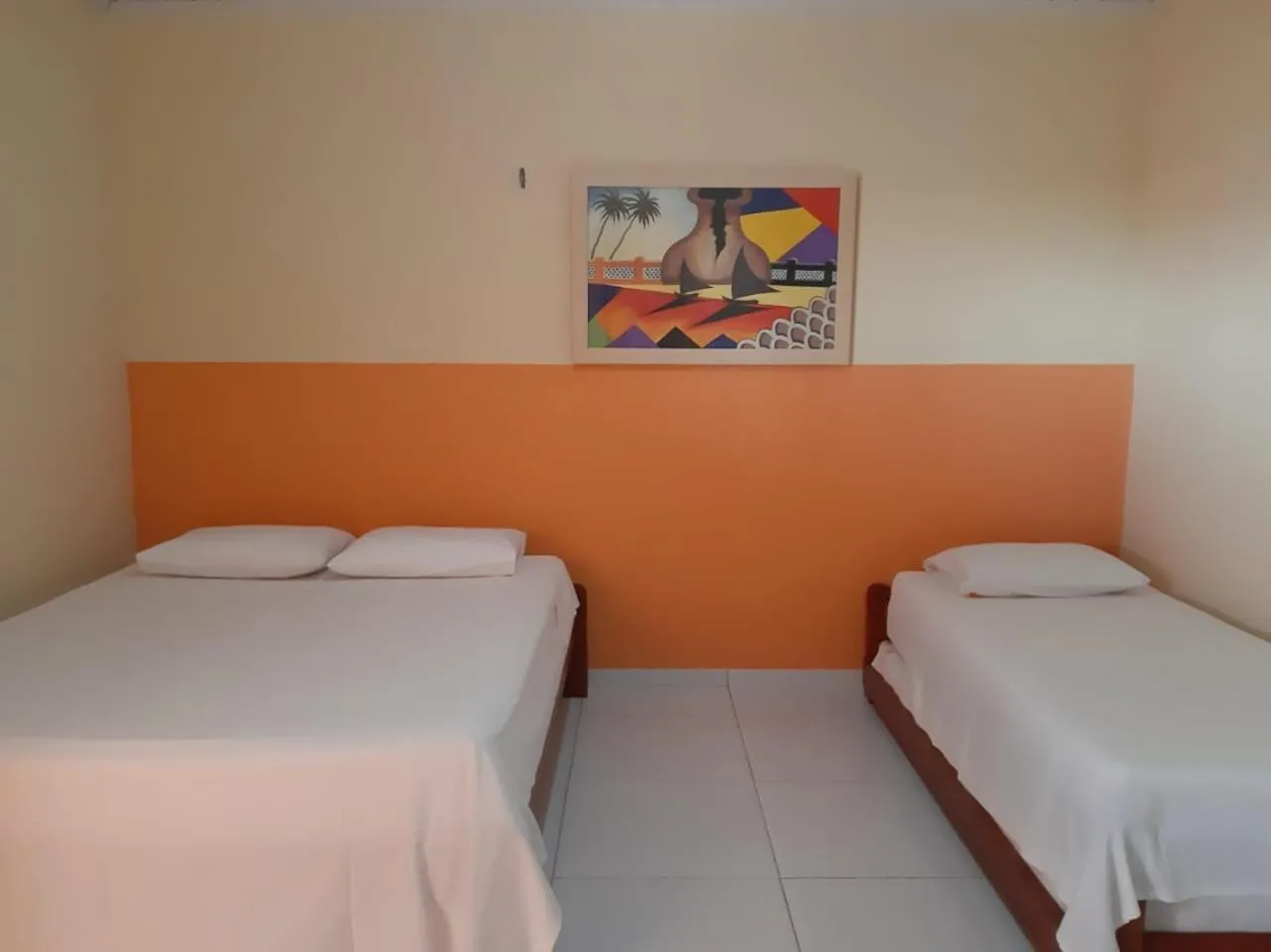 Bed in Pousada Sonho de Mar