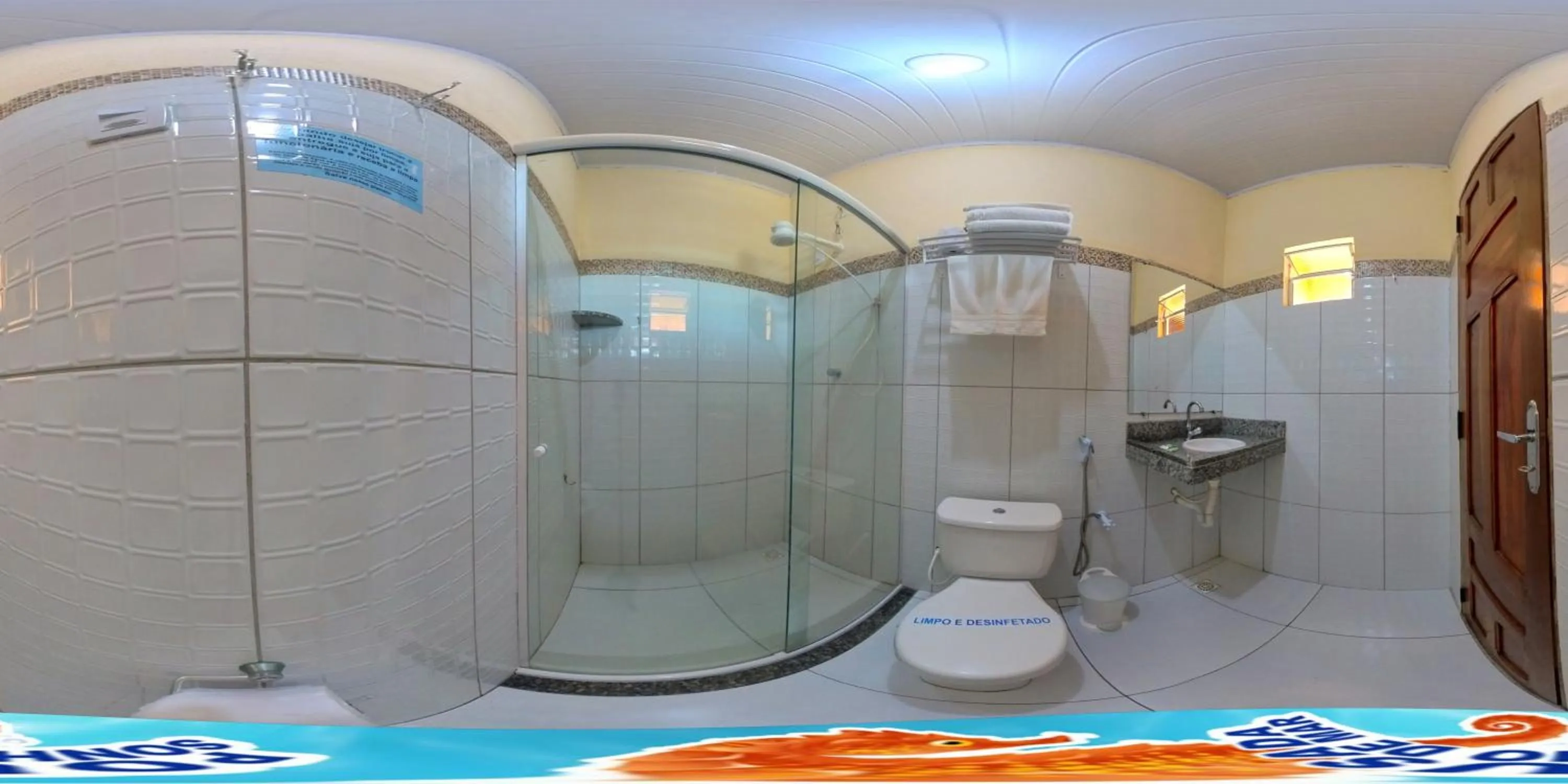 Bathroom in Pousada Sonho de Mar