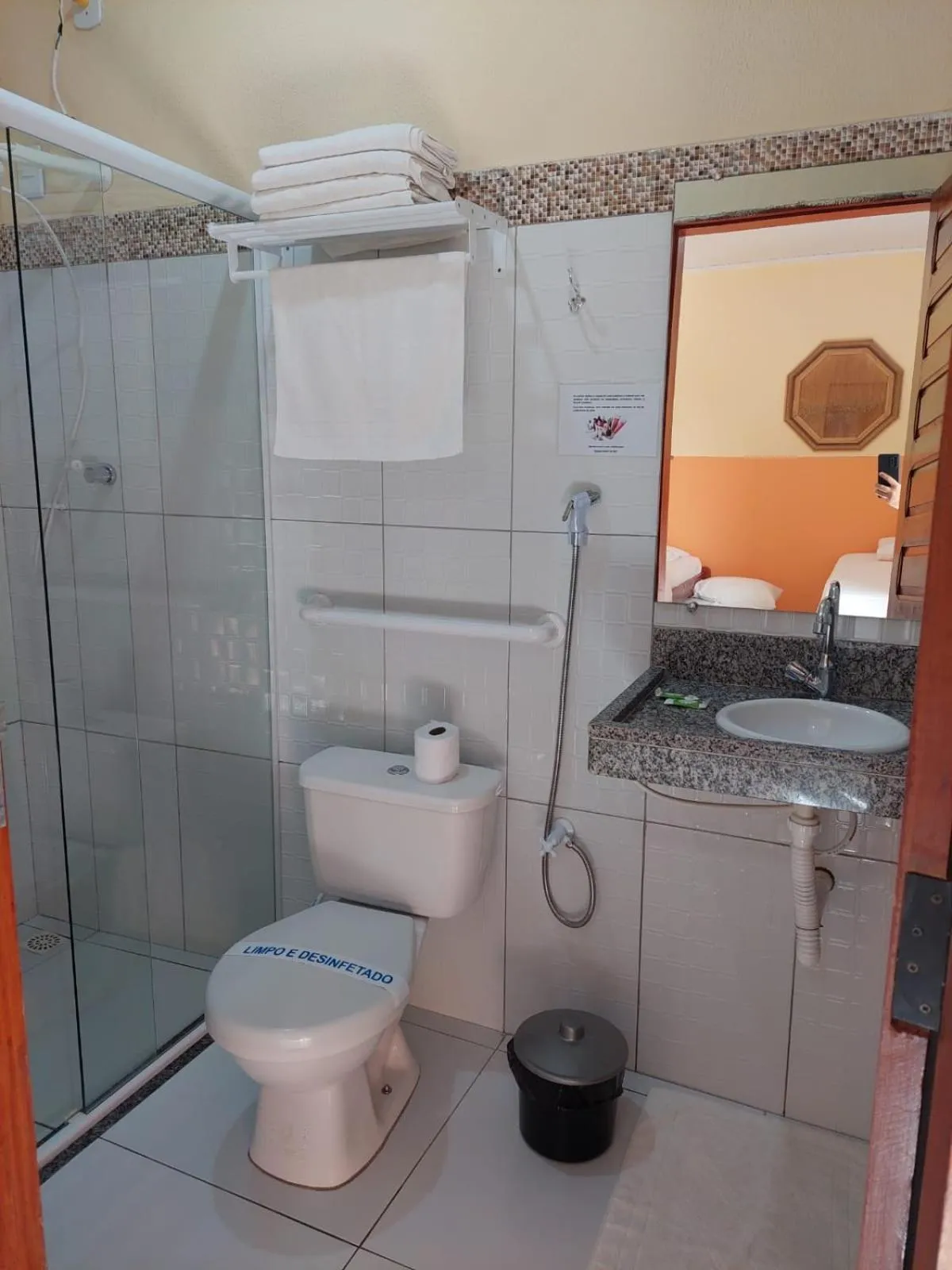 Bathroom in Pousada Sonho de Mar