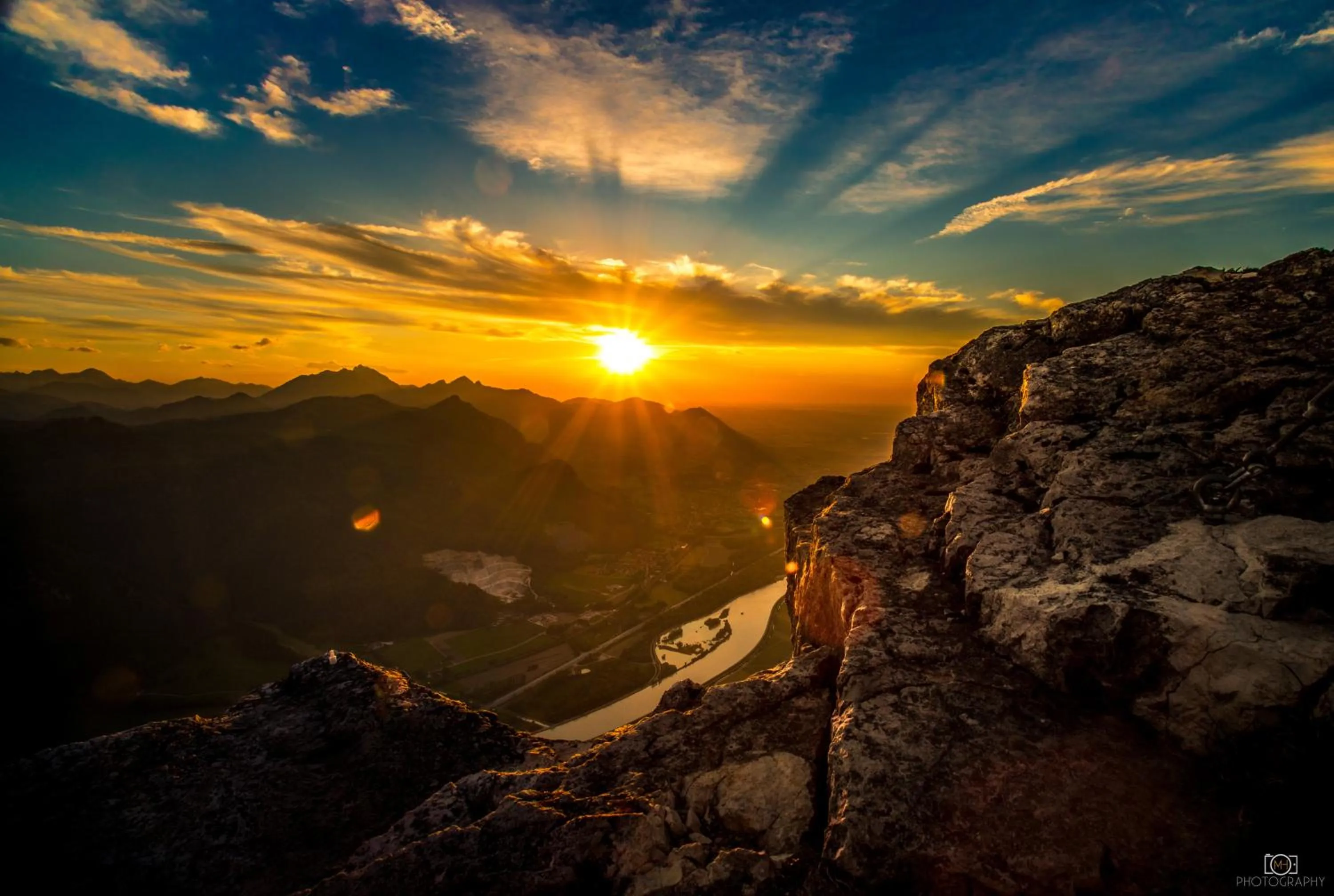 Sunset in Yachthotel Chiemsee GmbH