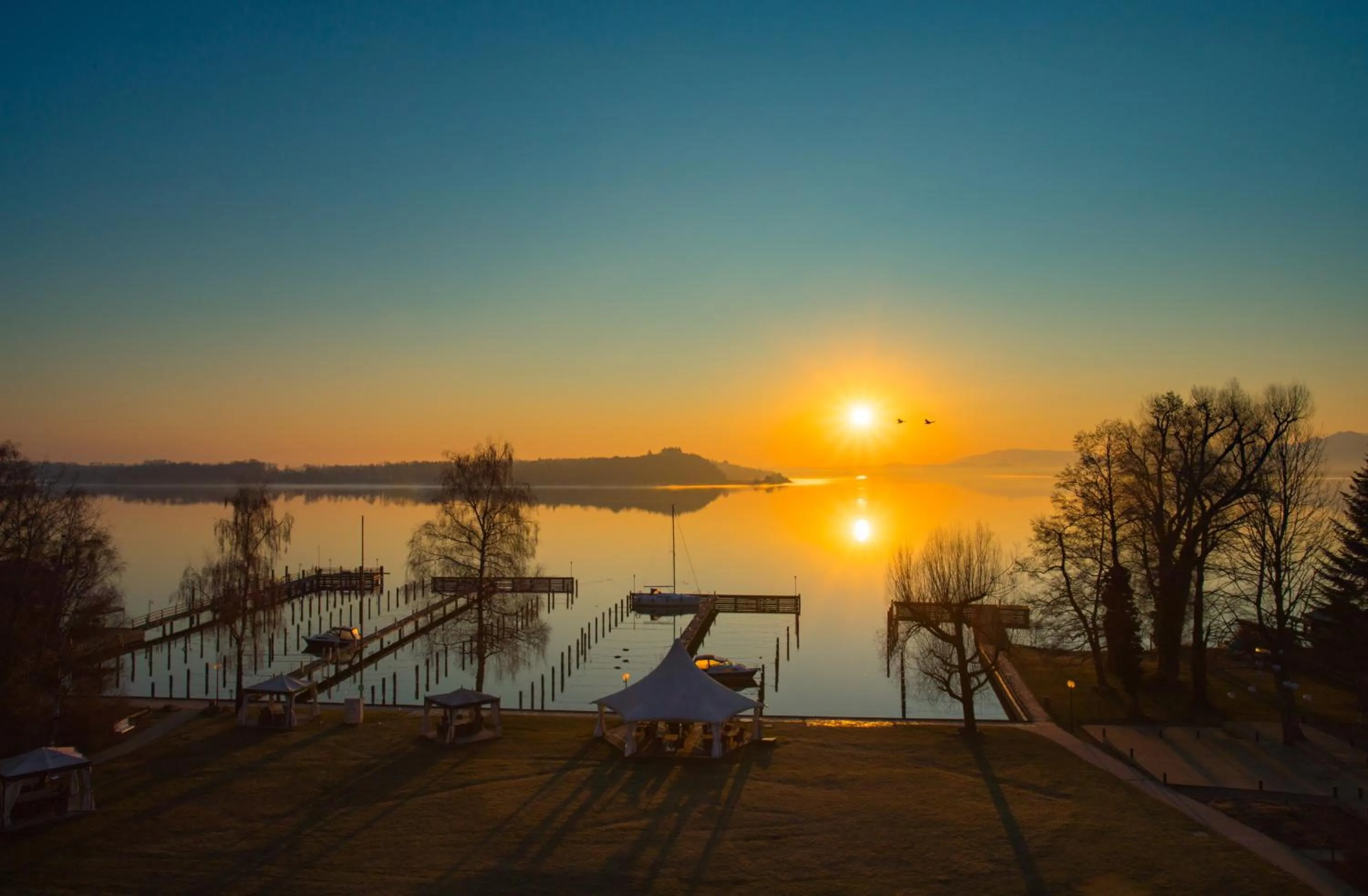 Sunrise in Yachthotel Chiemsee GmbH
