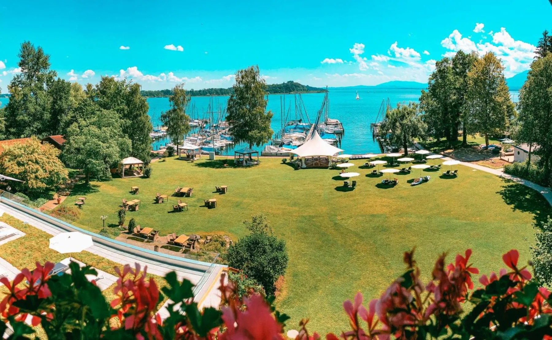 Property building in Yachthotel Chiemsee GmbH