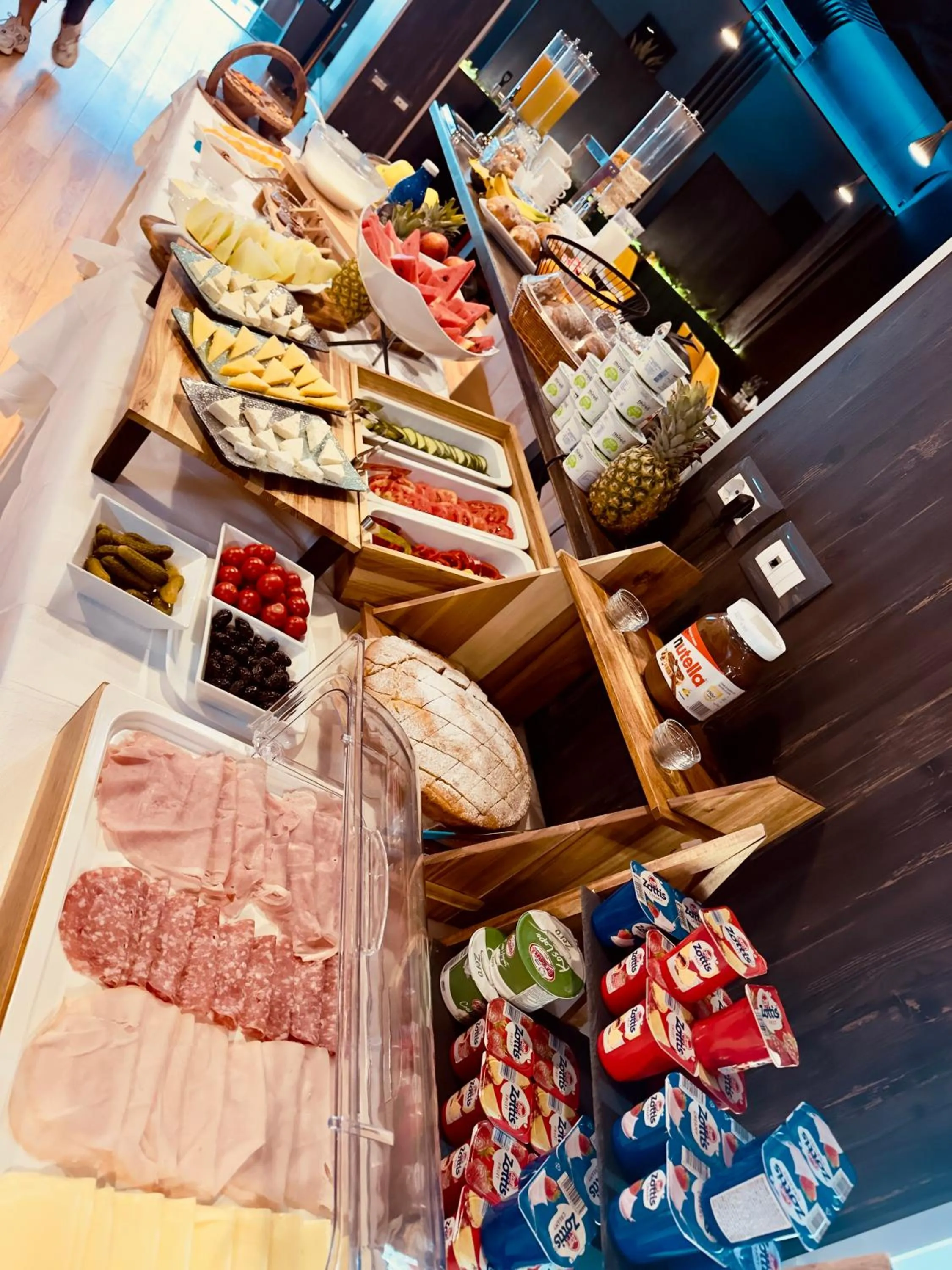 Food and drinks in Hotel Olive