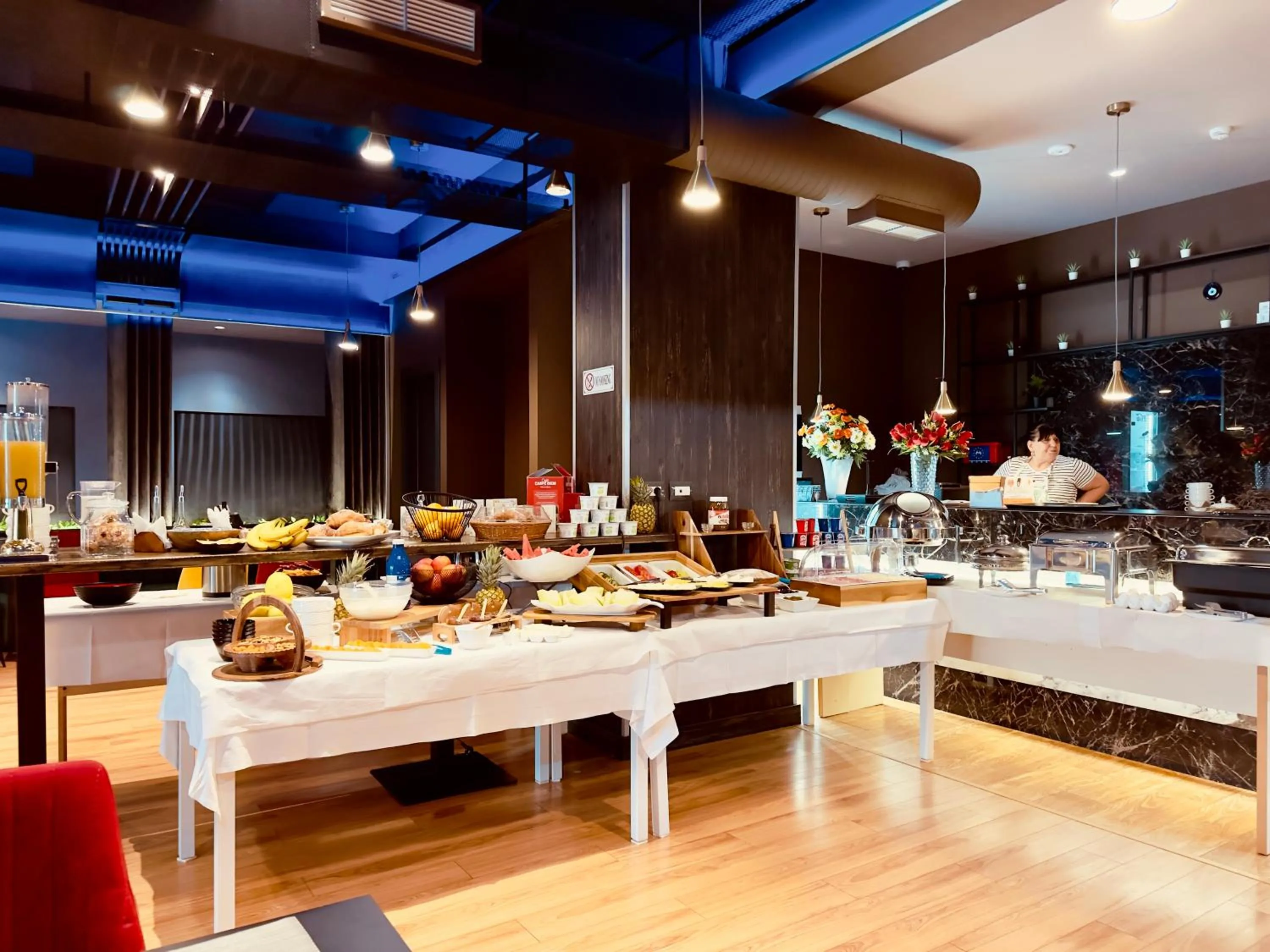 Food and drinks in Hotel Olive