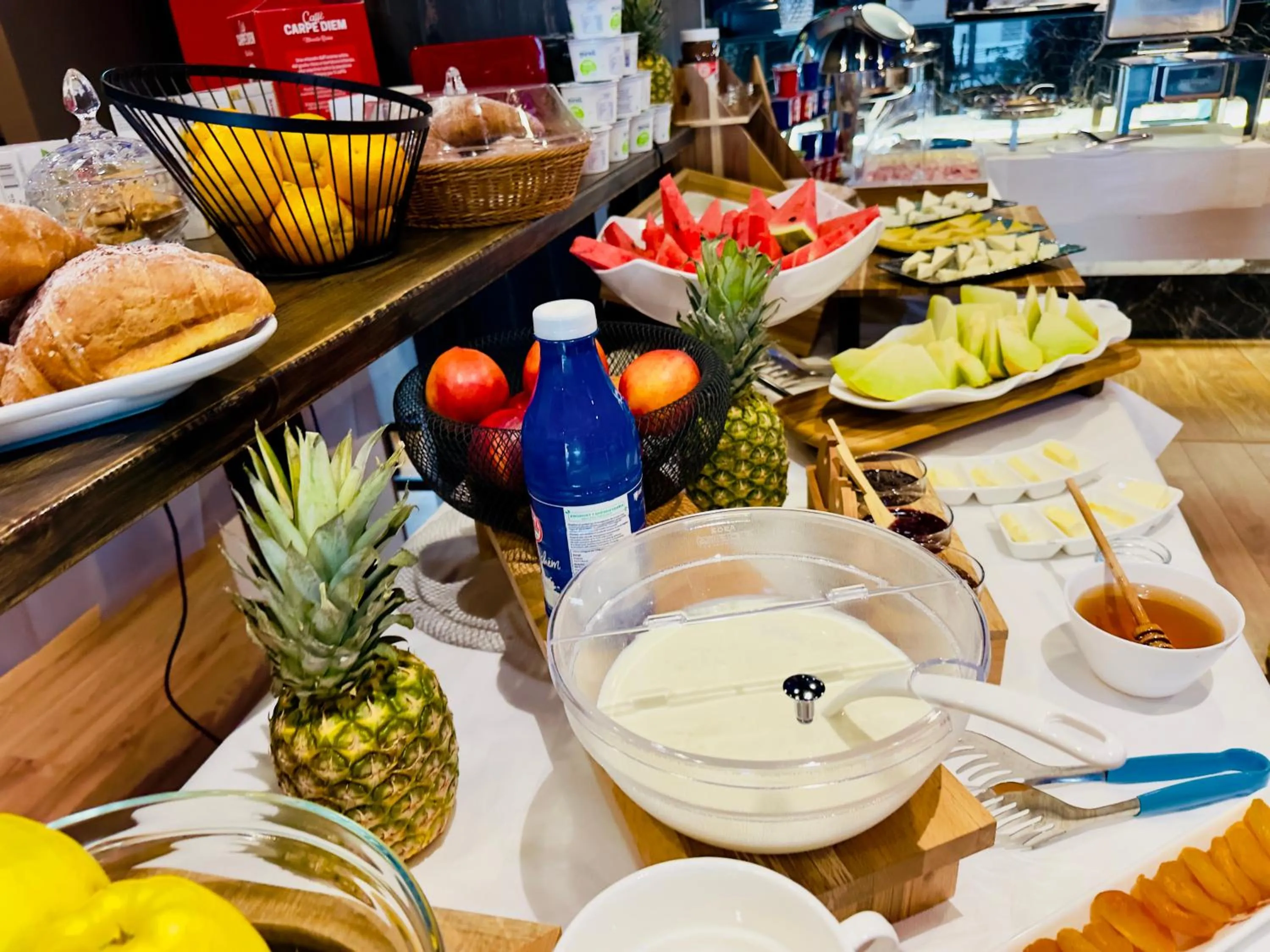 Food and drinks in Hotel Olive