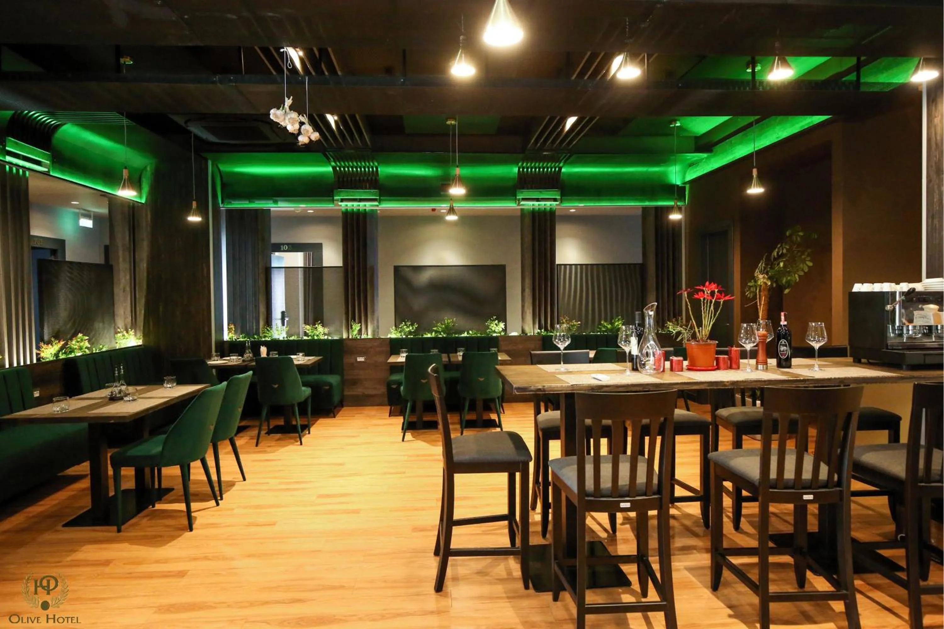 Restaurant/places to eat in Hotel Olive