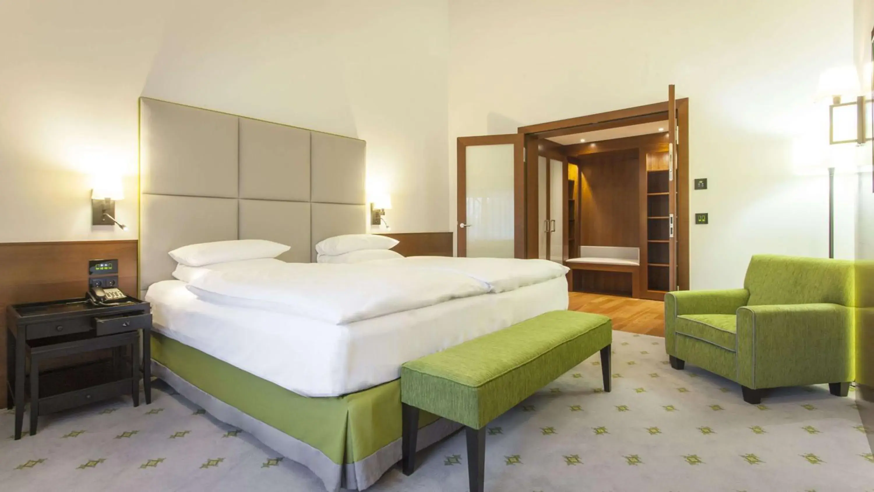 Bed in Hilton Frankfurt Gravenbruch Bed in Hilton Frankfurt Gravenbruch