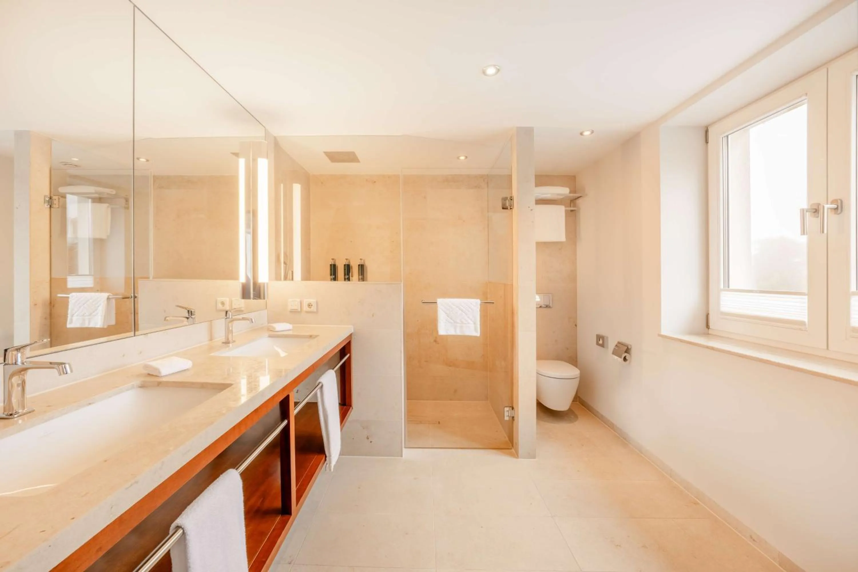 Bathroom in Hilton Frankfurt Gravenbruch