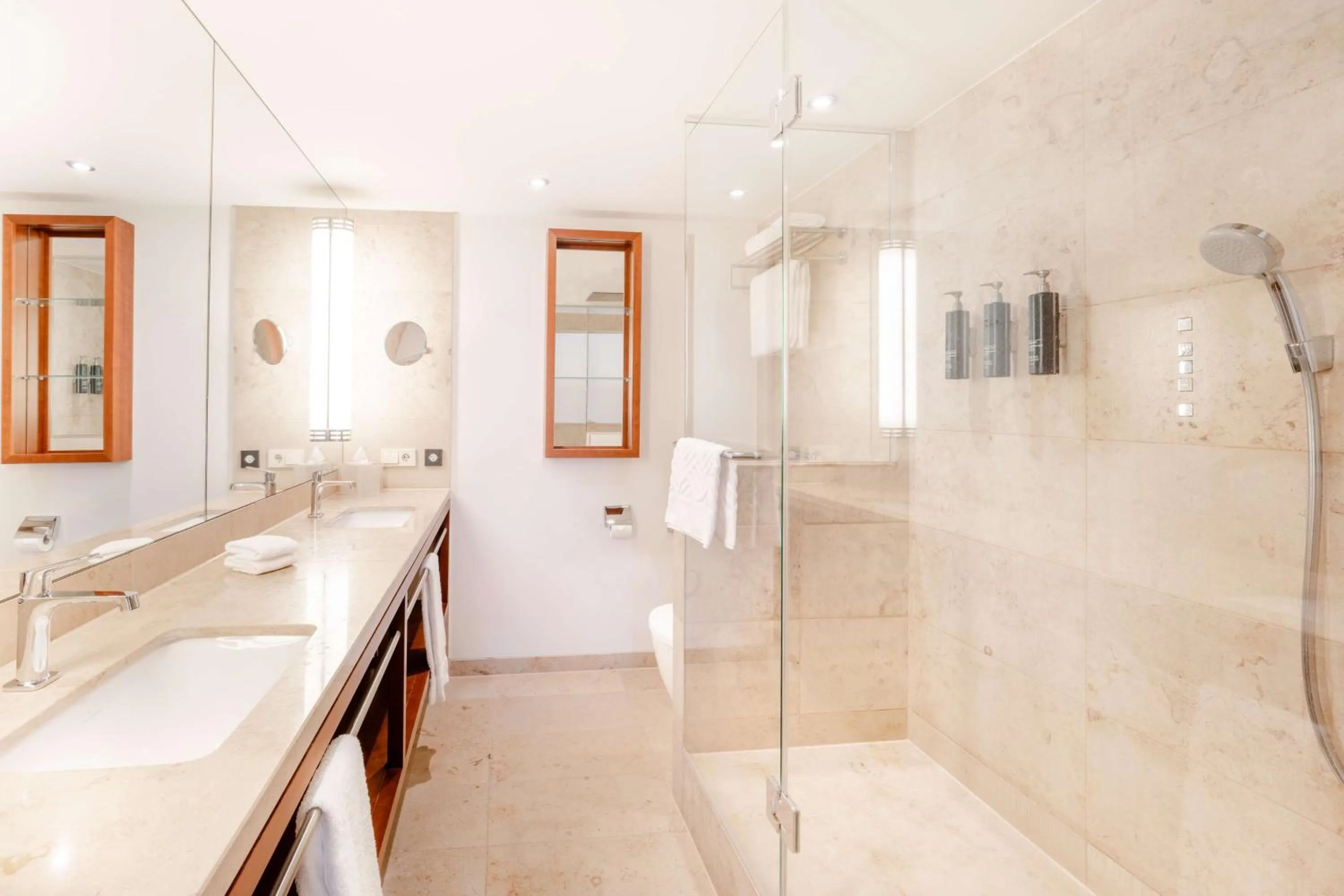 Bathroom in Hilton Frankfurt Gravenbruch