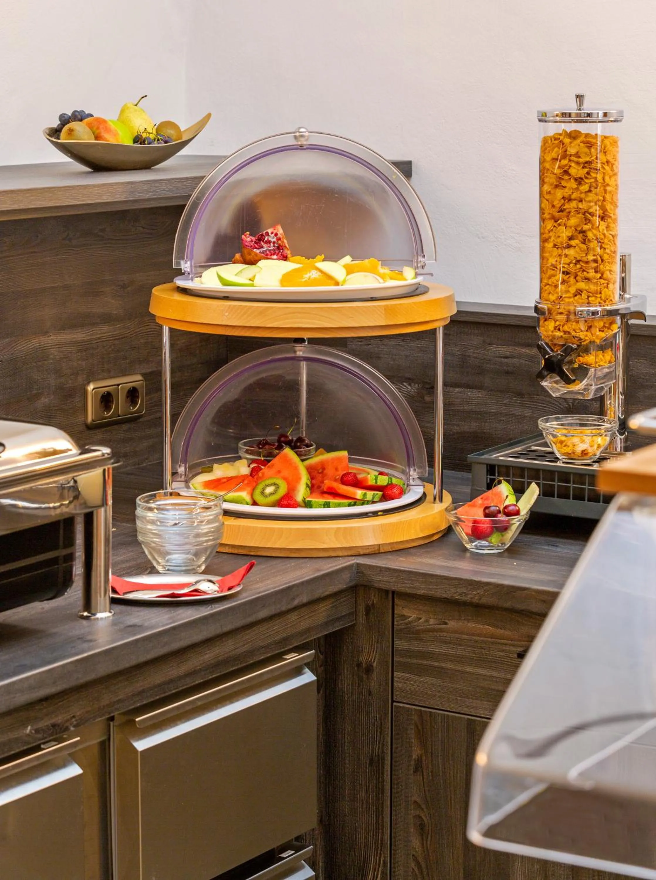 Food and drinks in Altstadthotel der Patrizier