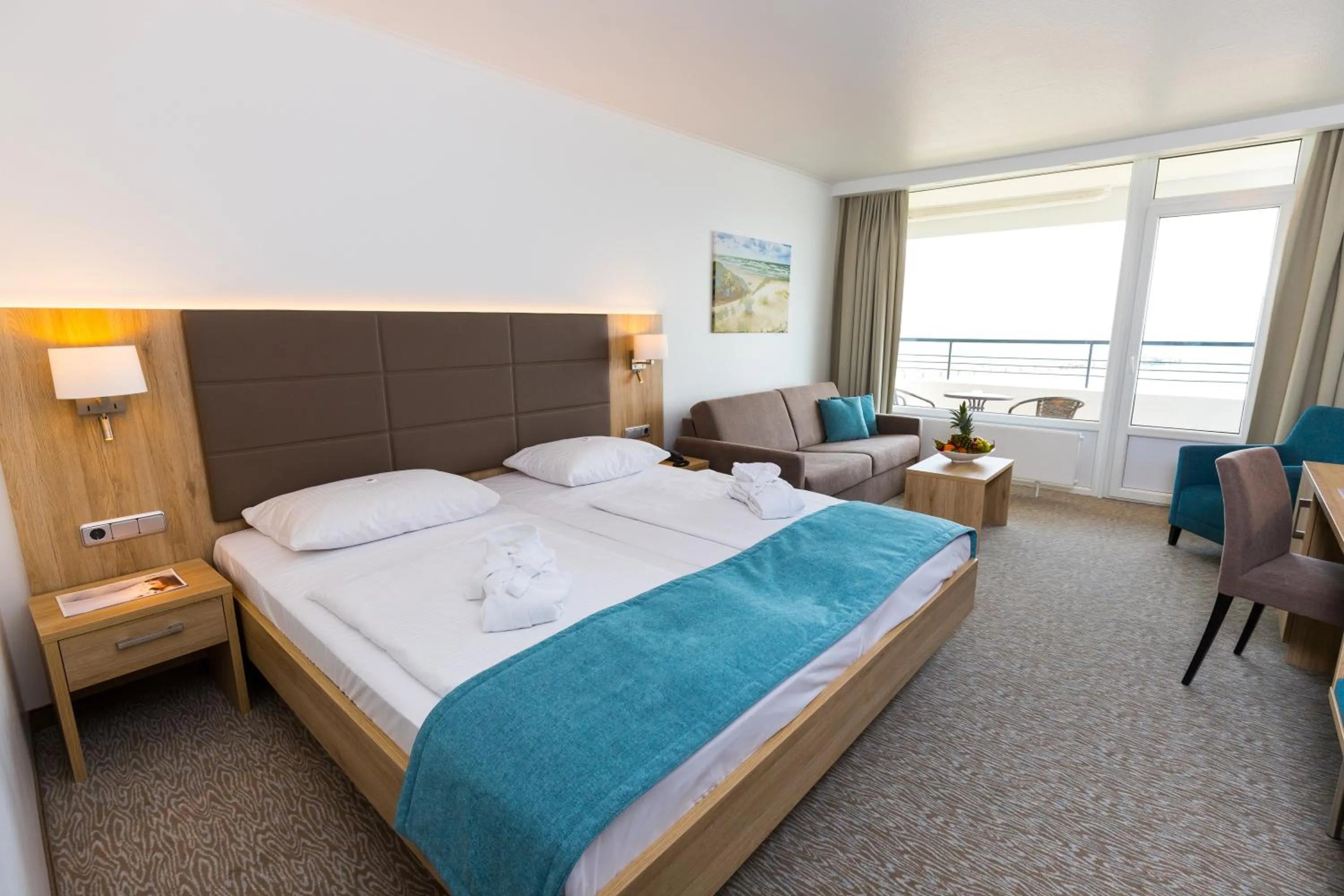 Deluxe Double Room with Sea View in Carat Hotel Grömitz