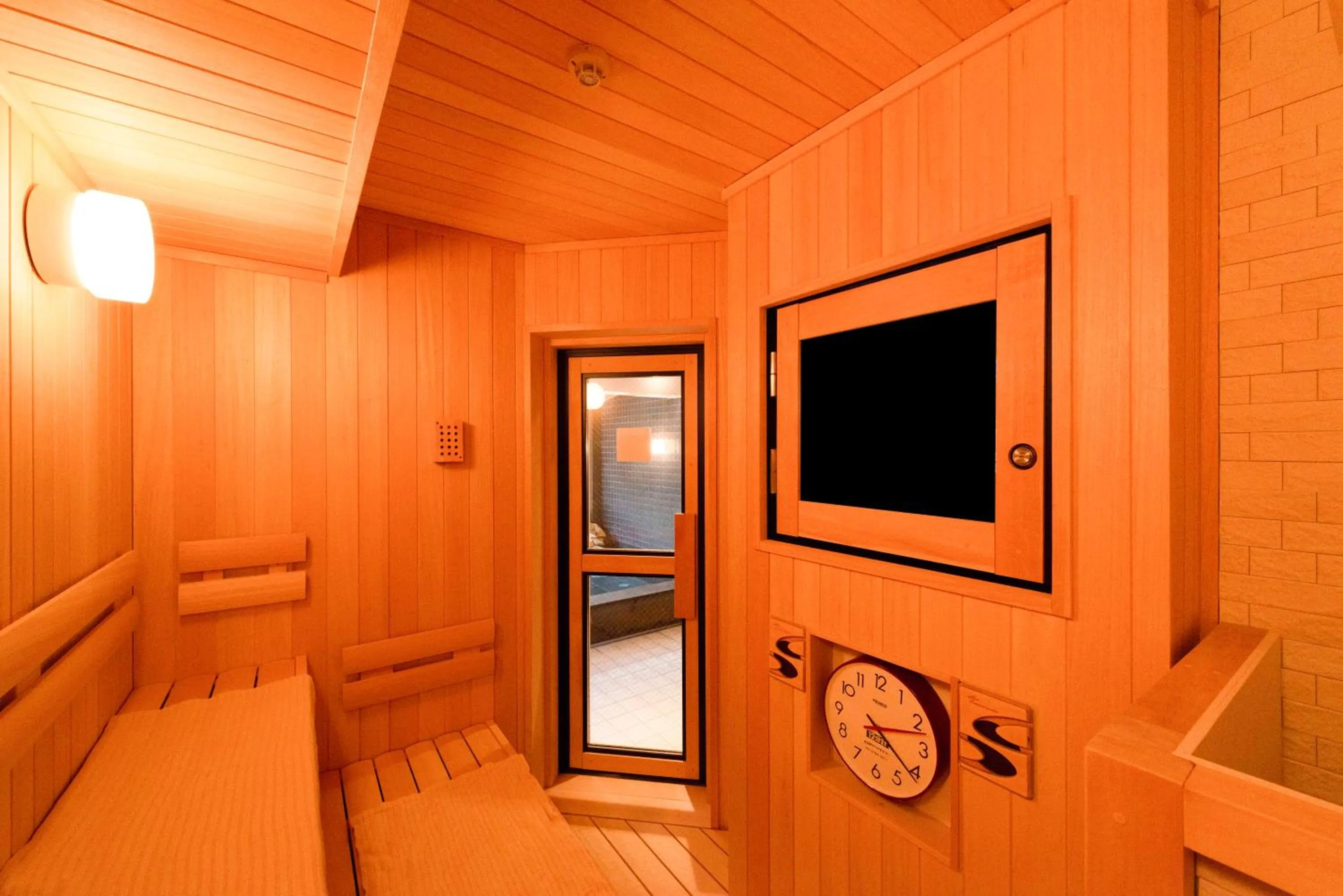Sauna in Shinrin Hotel