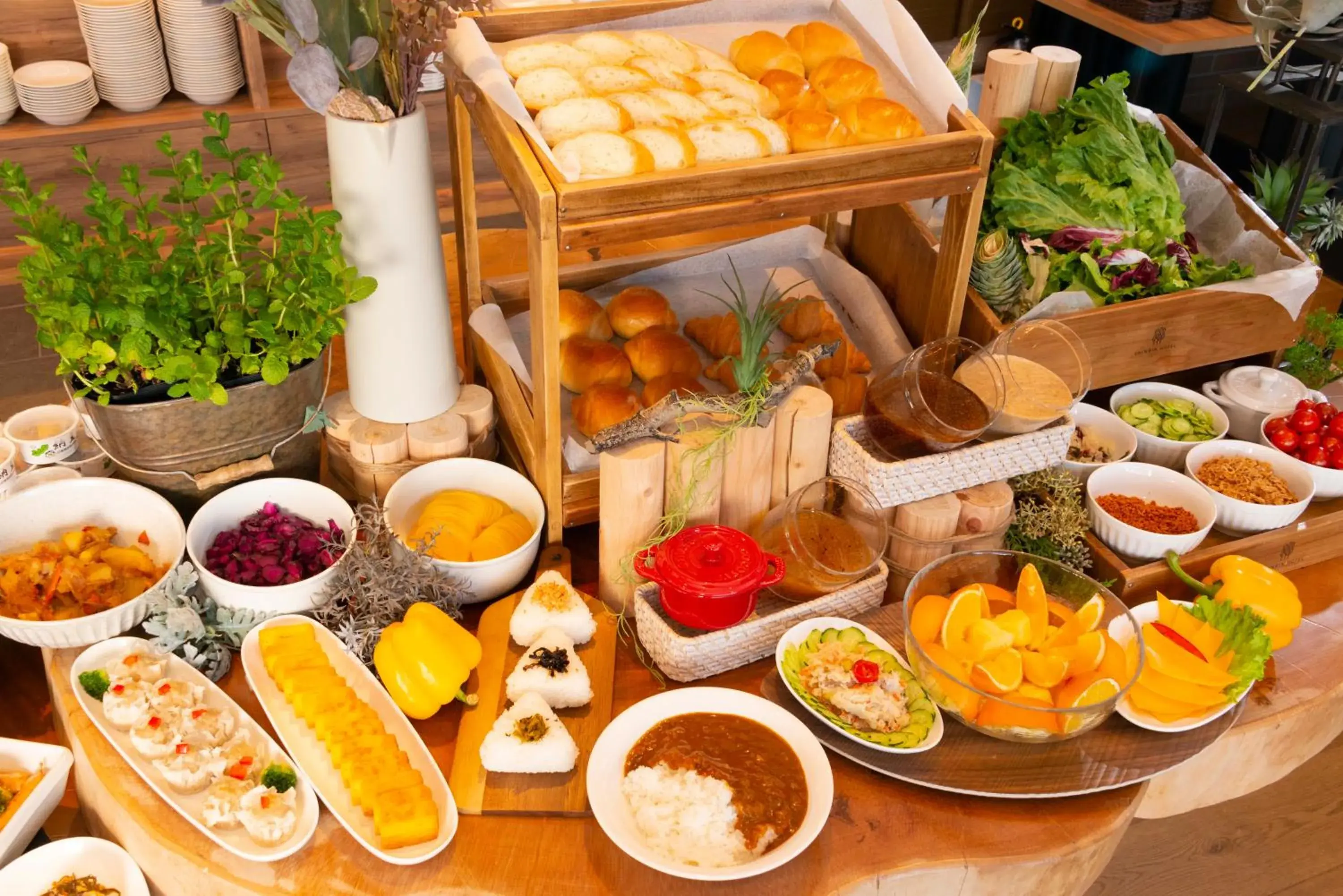 Breakfast in Shinrin Hotel Breakfast in Shinrin Hotel