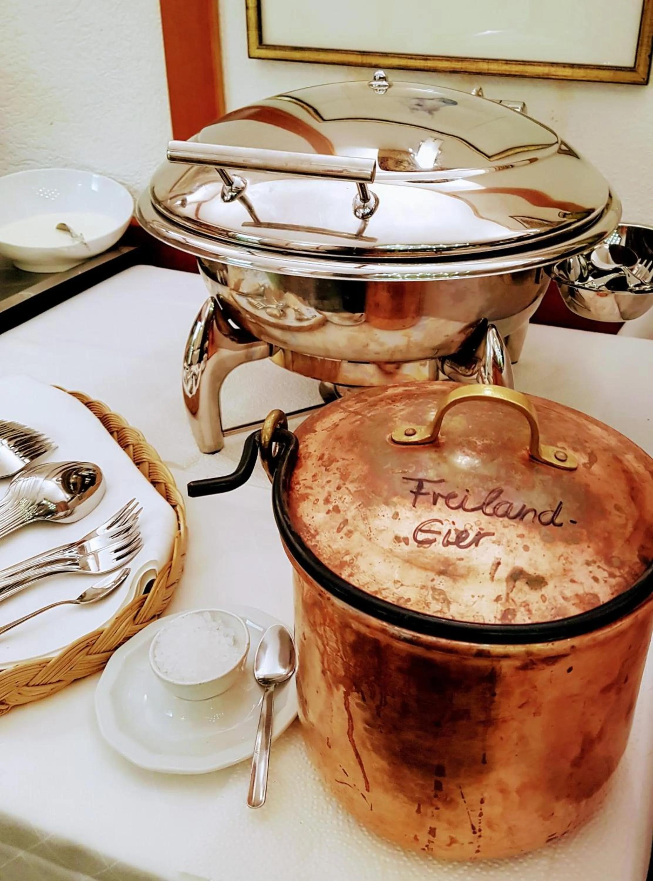 Breakfast in Hotel Garni Reulein