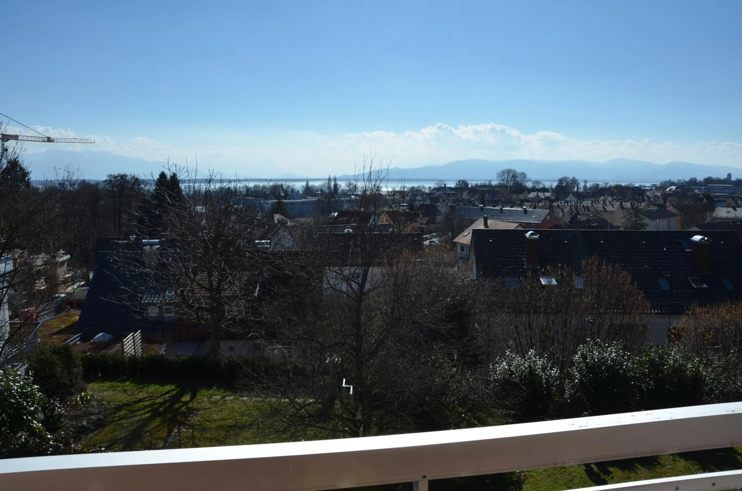Lake view in Hotel Garni Reulein