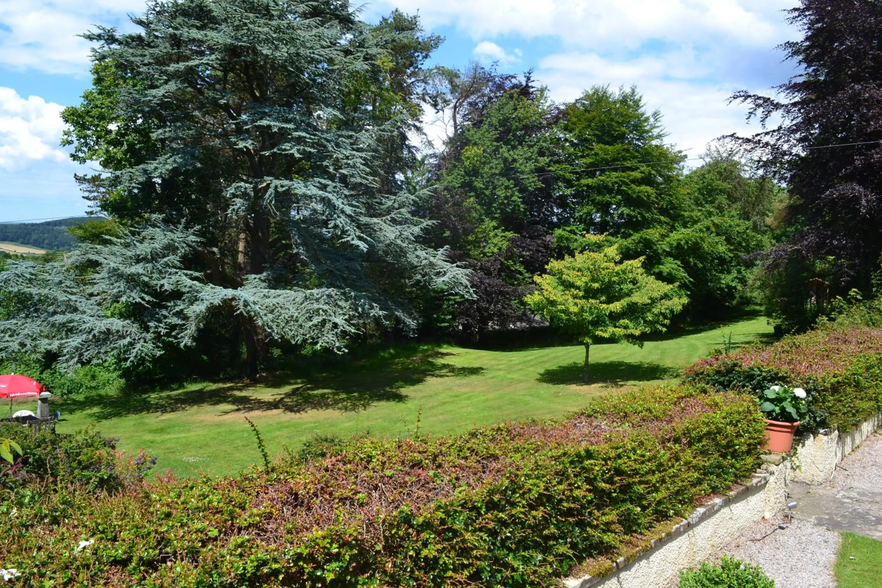 Garden in Uplands Inn Cartmel