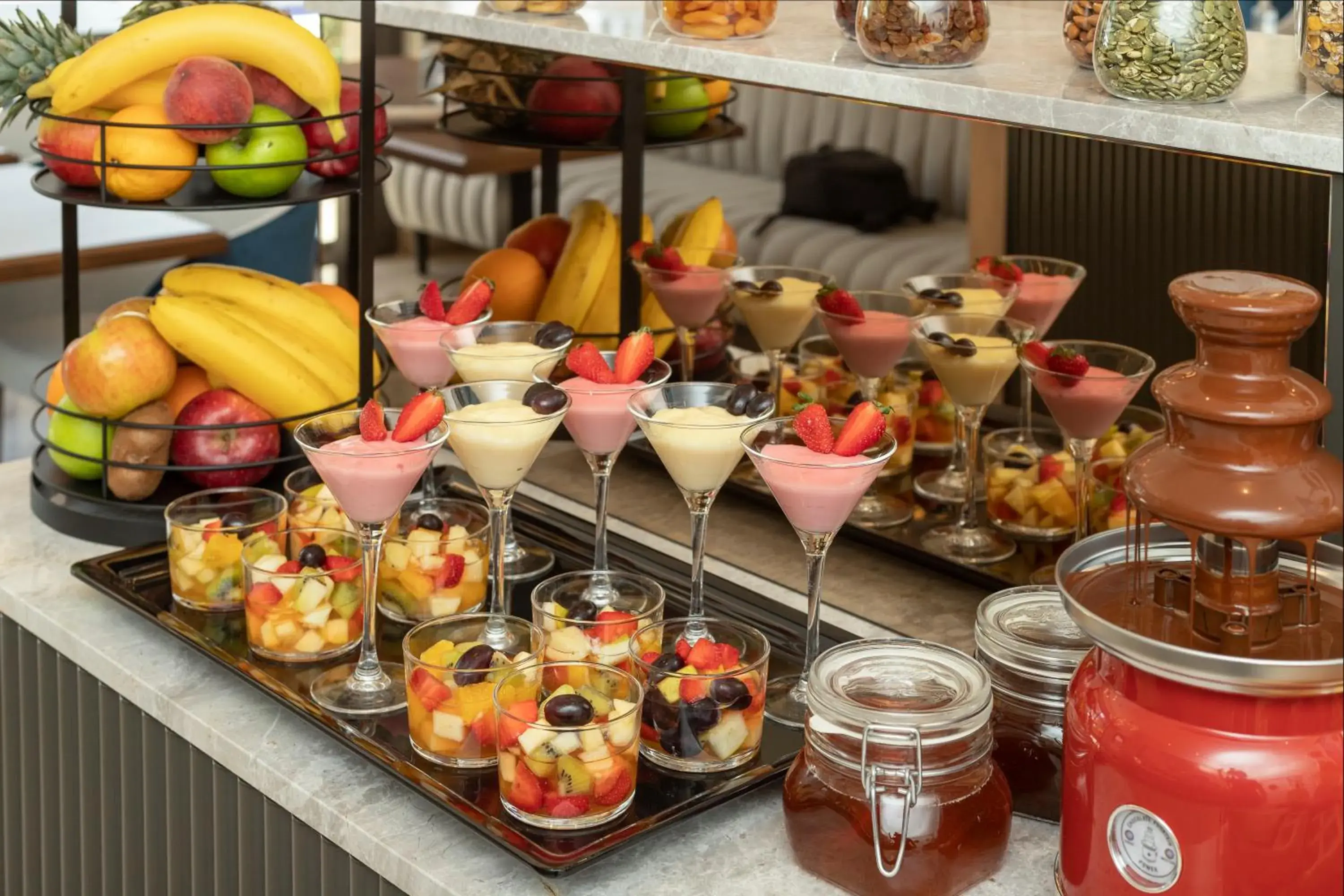 Buffet breakfast in Boutique Hotel Momentum by Aycon Buffet breakfast in Boutique Hotel Momentum by Aycon