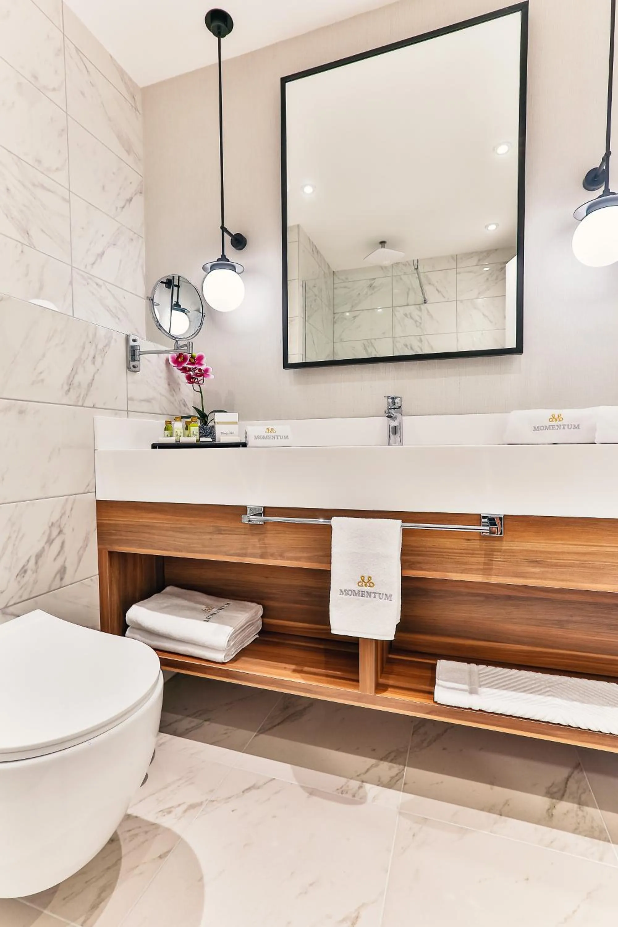 Bathroom in Boutique Hotel Momentum by Aycon