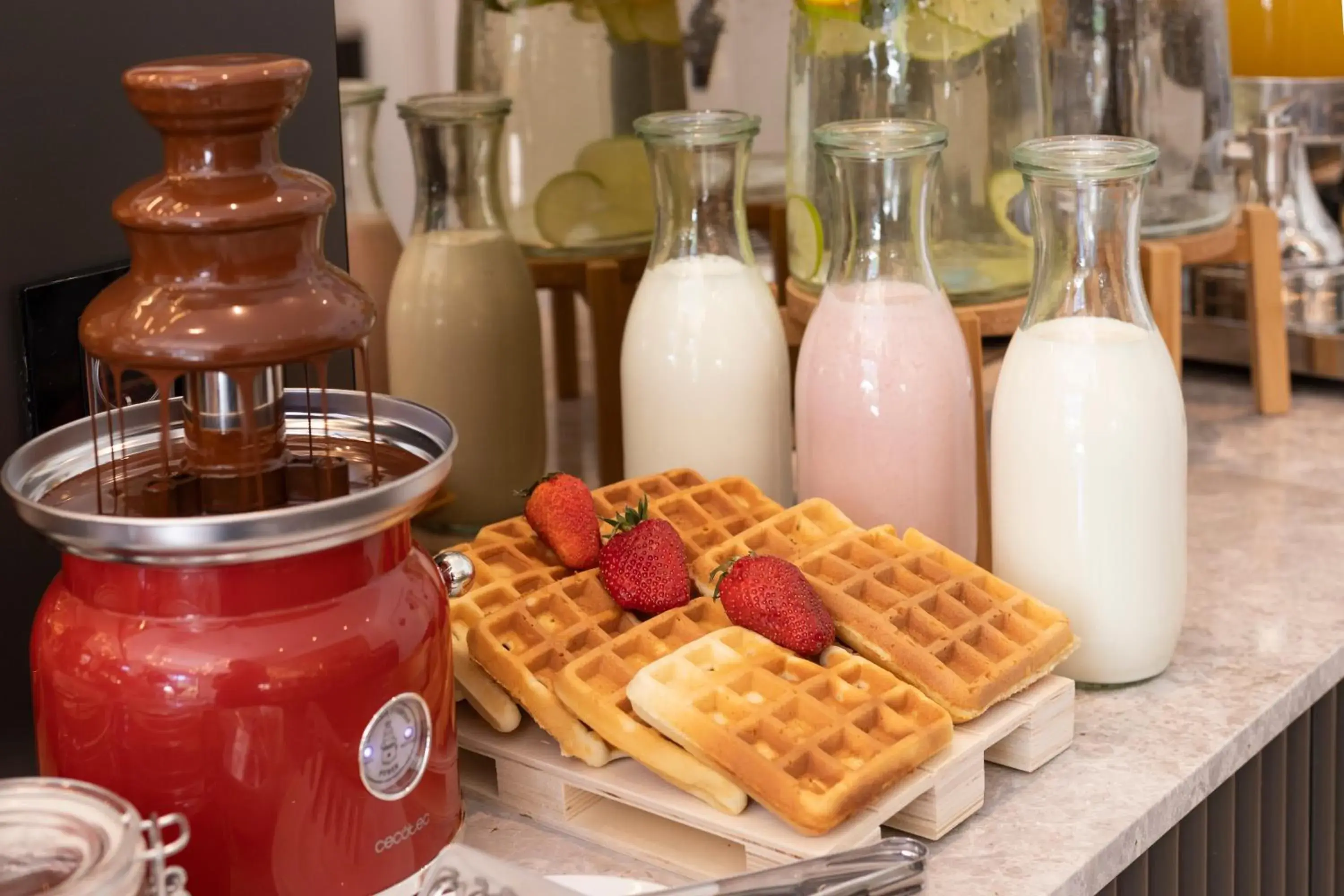 Buffet breakfast in Boutique Hotel Momentum by Aycon Buffet breakfast in Boutique Hotel Momentum by Aycon