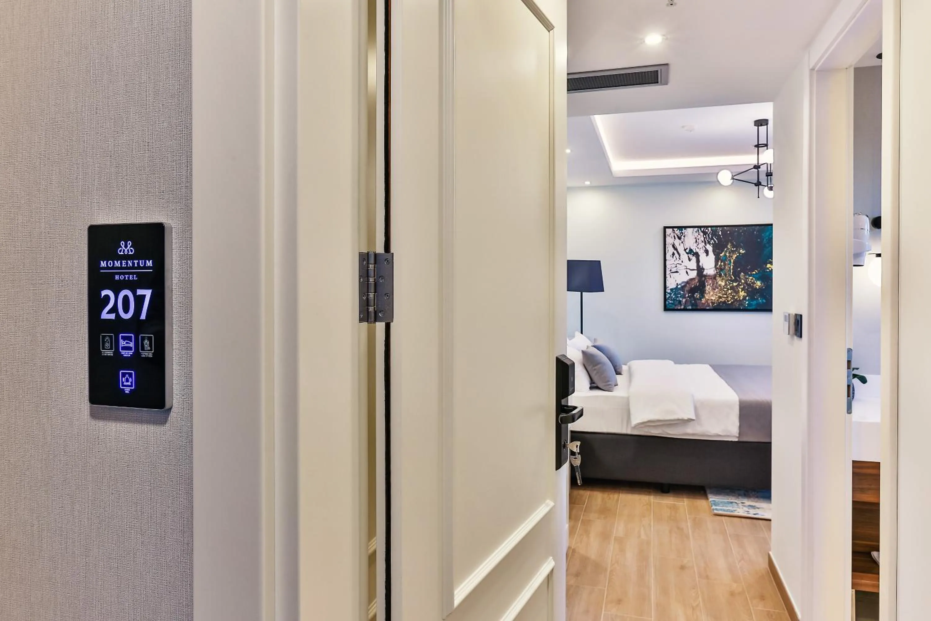 Bedroom, Bed in Boutique Hotel Momentum by Aycon