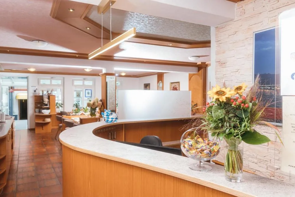 Lobby or reception in Hotel Garni Brugger