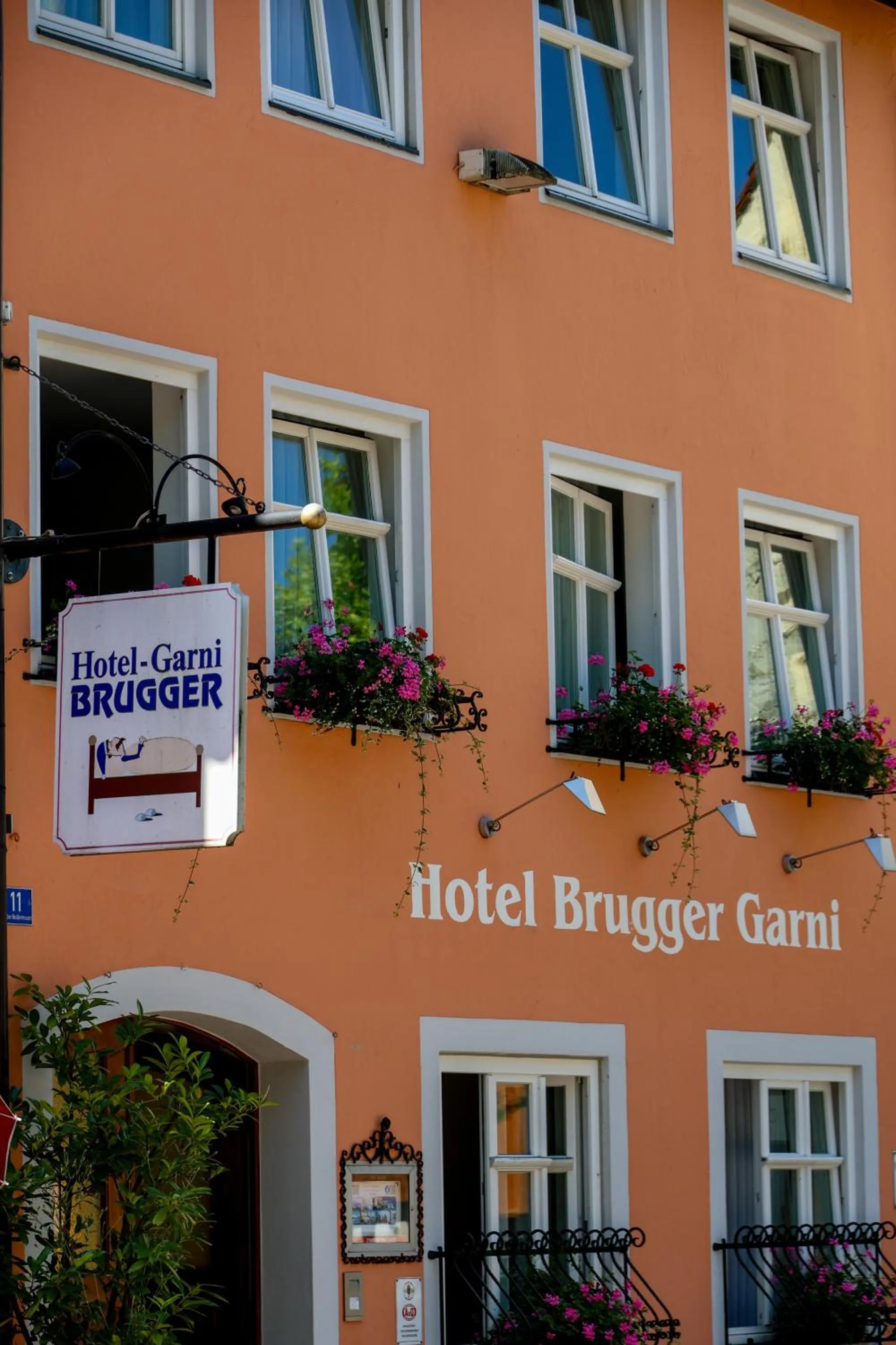 Property building in Hotel Garni Brugger