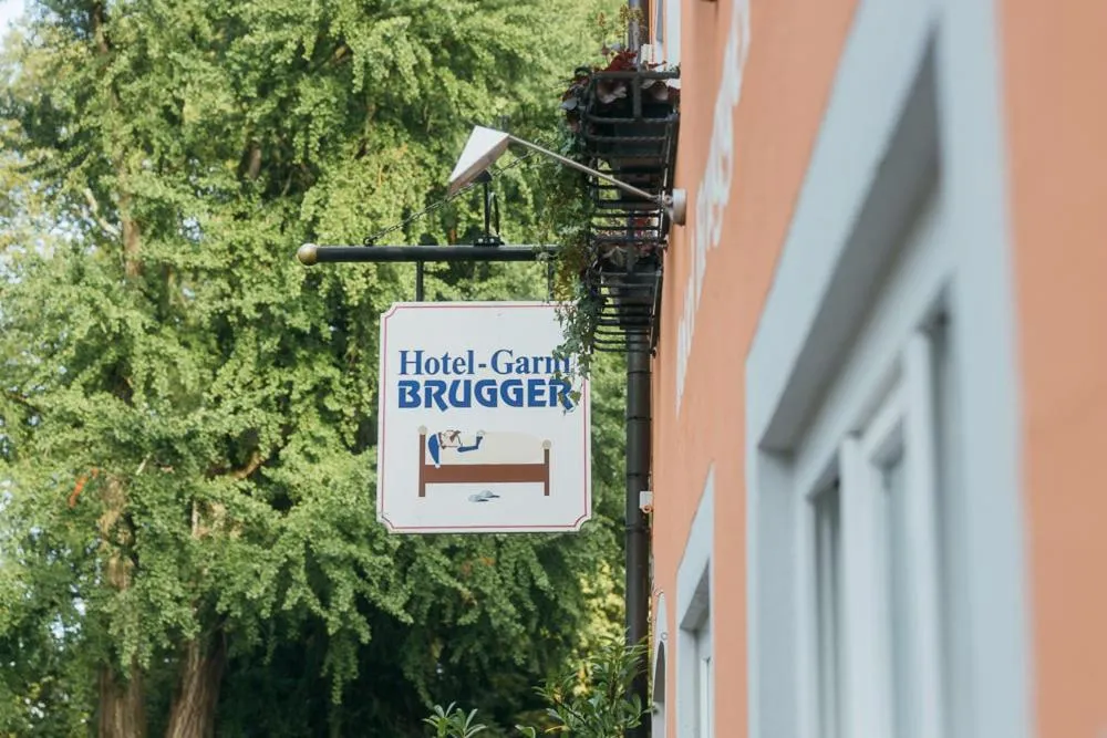 Property logo or sign in Hotel Garni Brugger