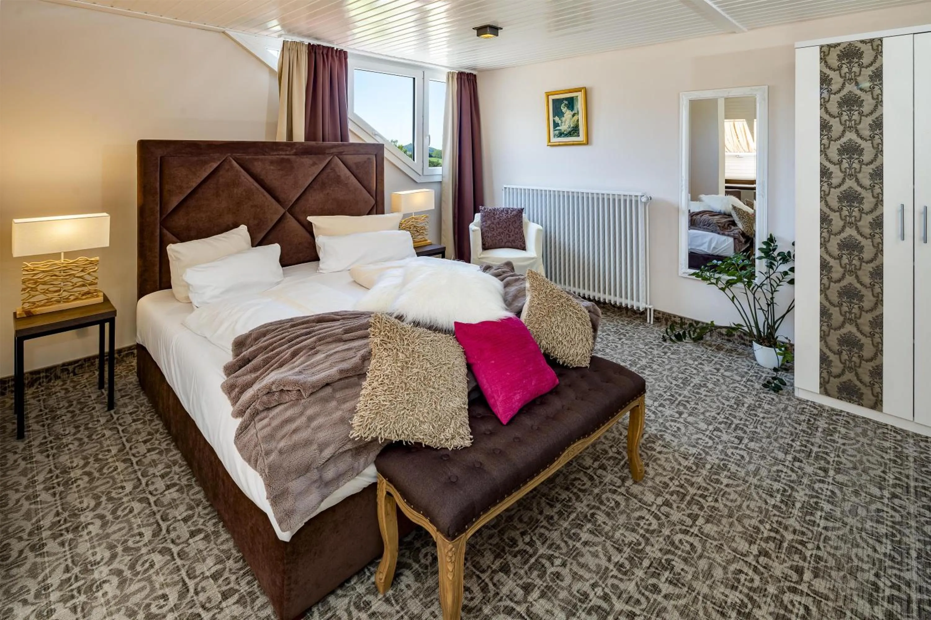 Bedroom, Bed in Sure Hotel by Best Western Rhoen Garden