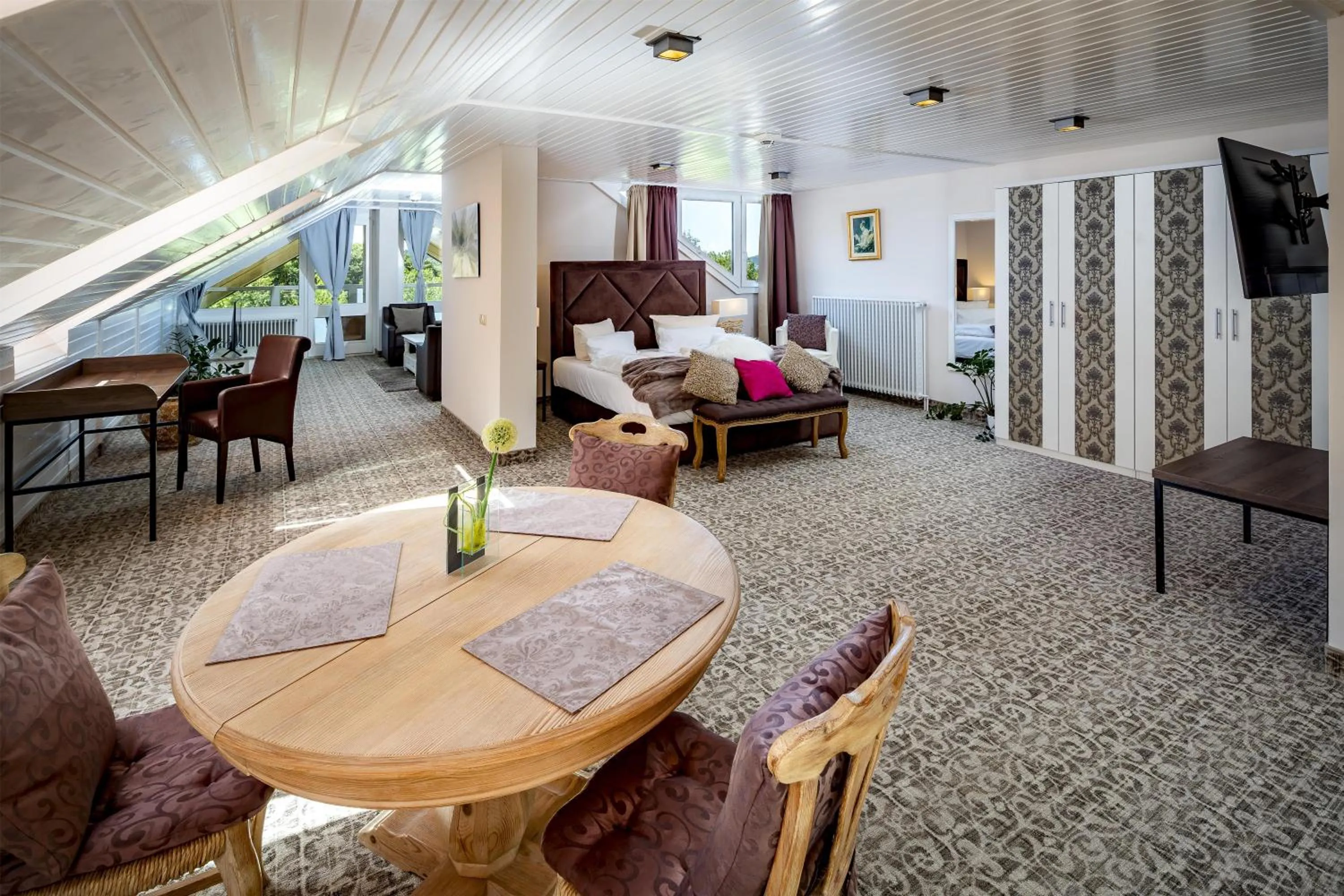 Bedroom in Sure Hotel by Best Western Rhoen Garden