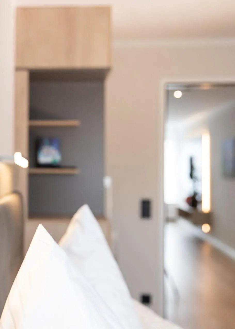 Bedroom, Bed in Hotel Traube am See