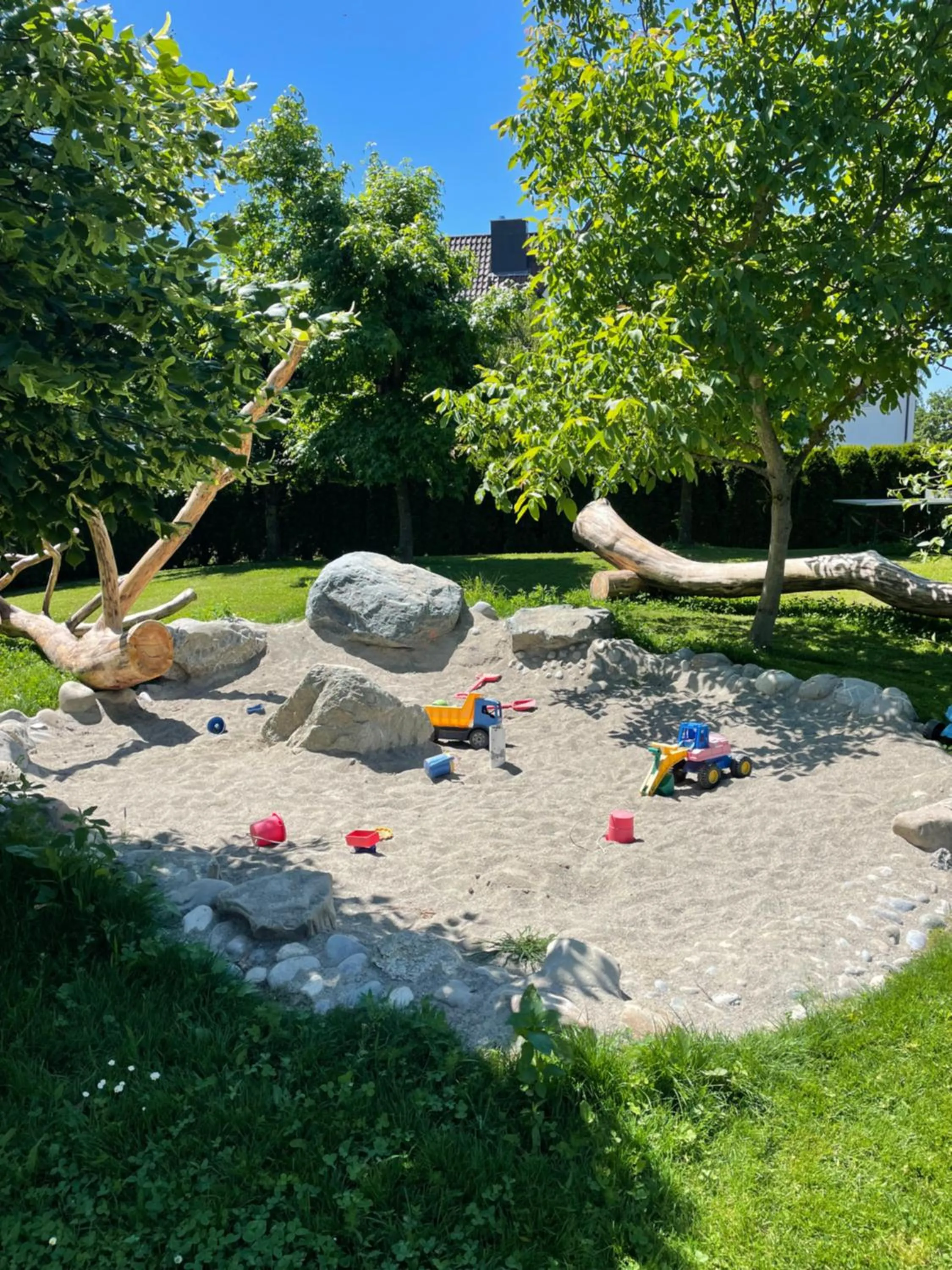 Garden in Hotel Traube am See