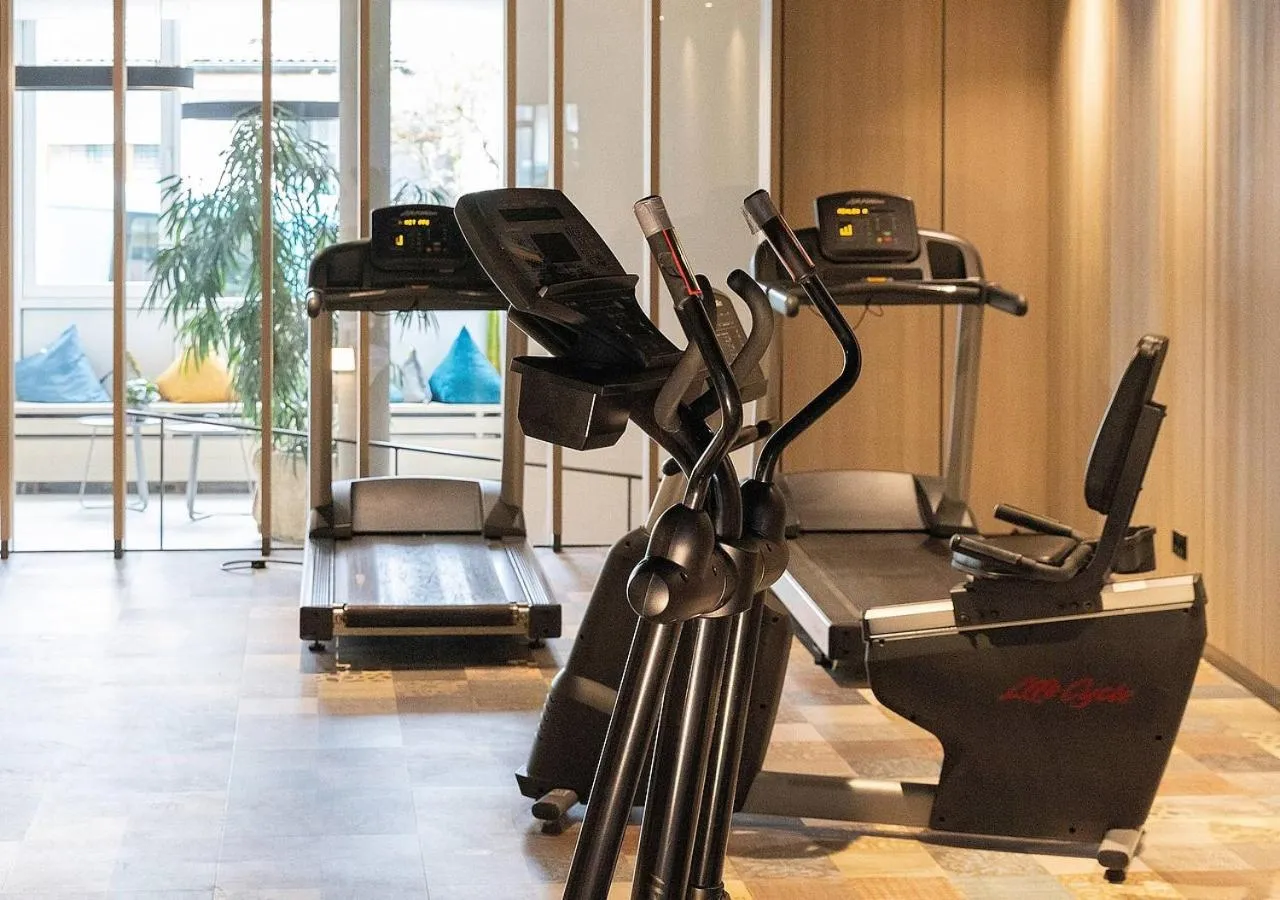 Fitness centre/facilities in Hotel Traube am See