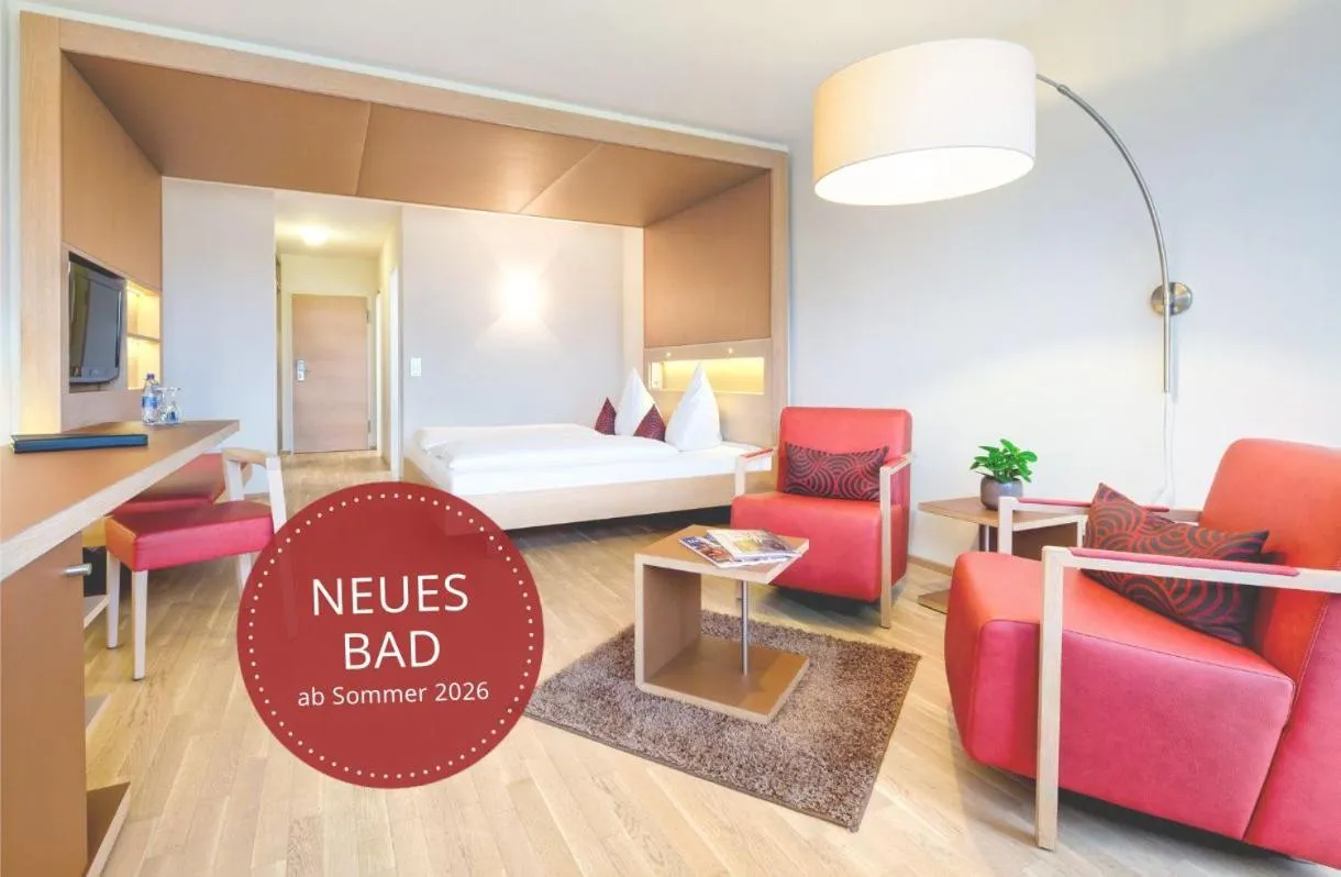 Photo of the whole room, Bed in Hotel Traube am See