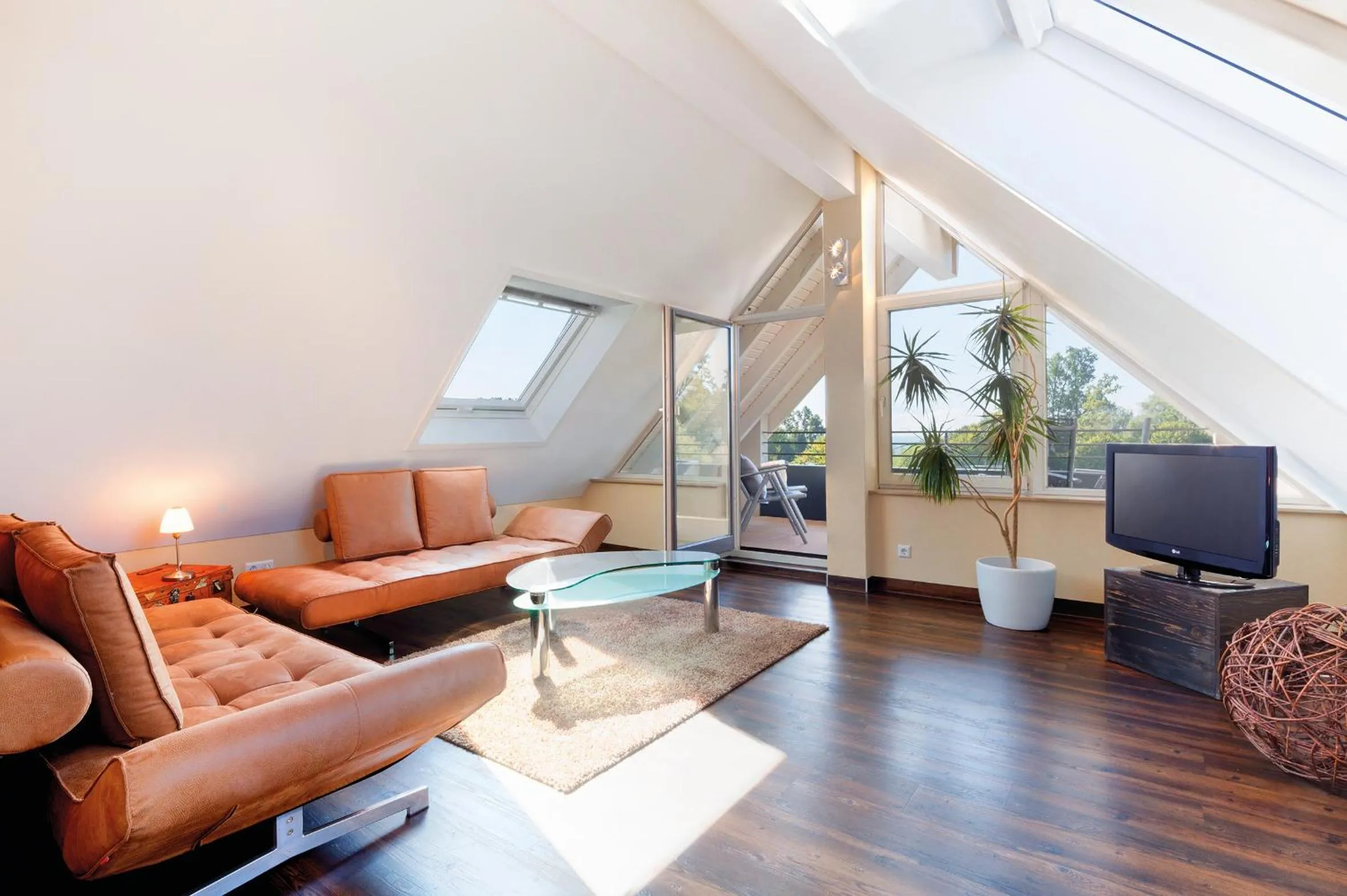 Living room in Hotel Traube am See