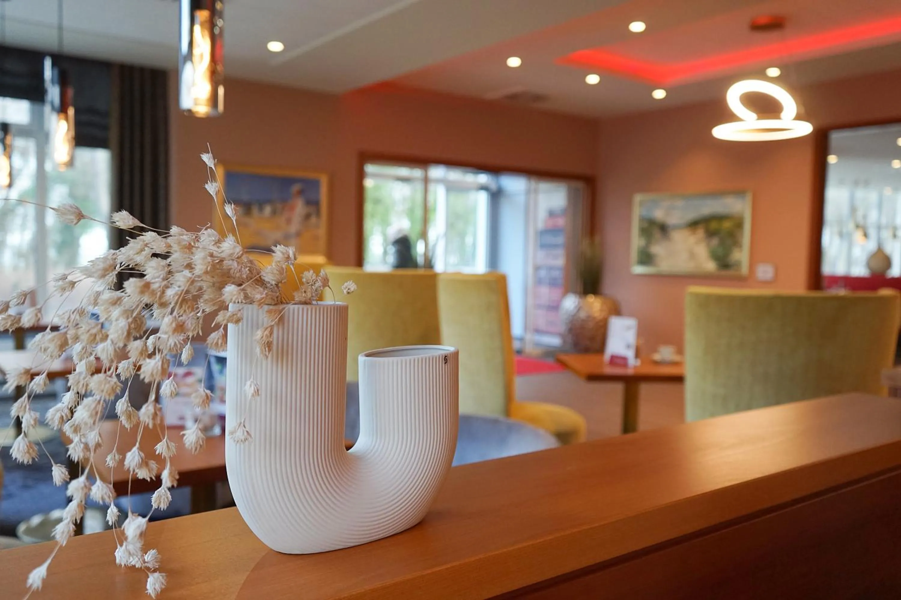 Lobby or reception in Morada Hotel Arendsee