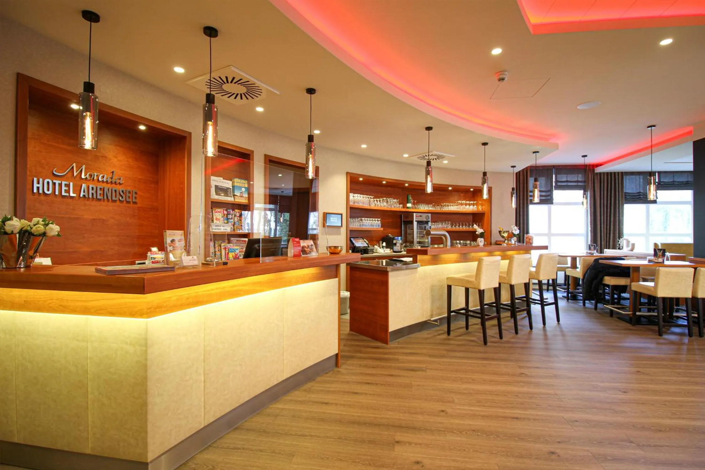 Lobby or reception in Morada Hotel Arendsee