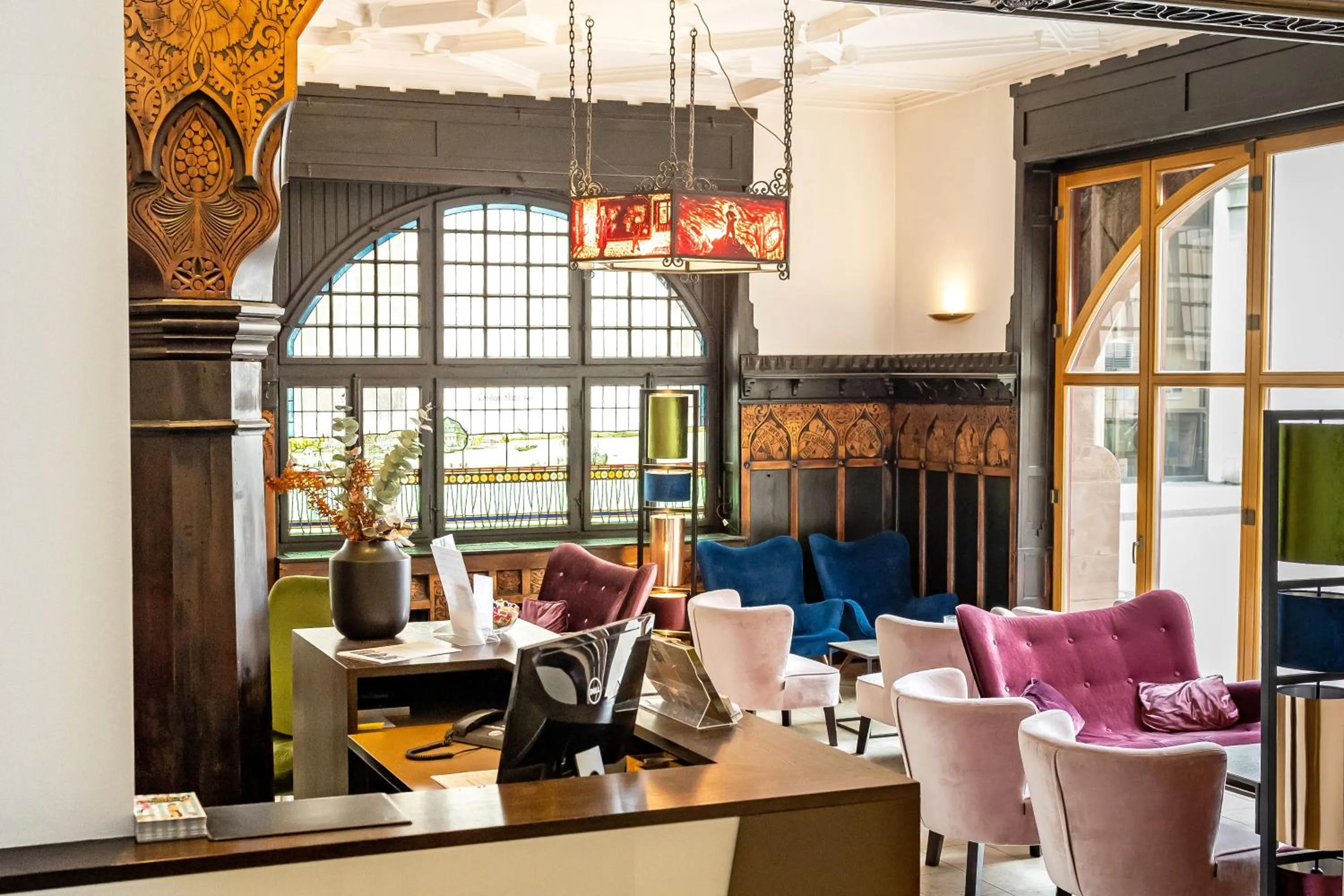 Lobby or reception in Hotel Graf Zeppelin