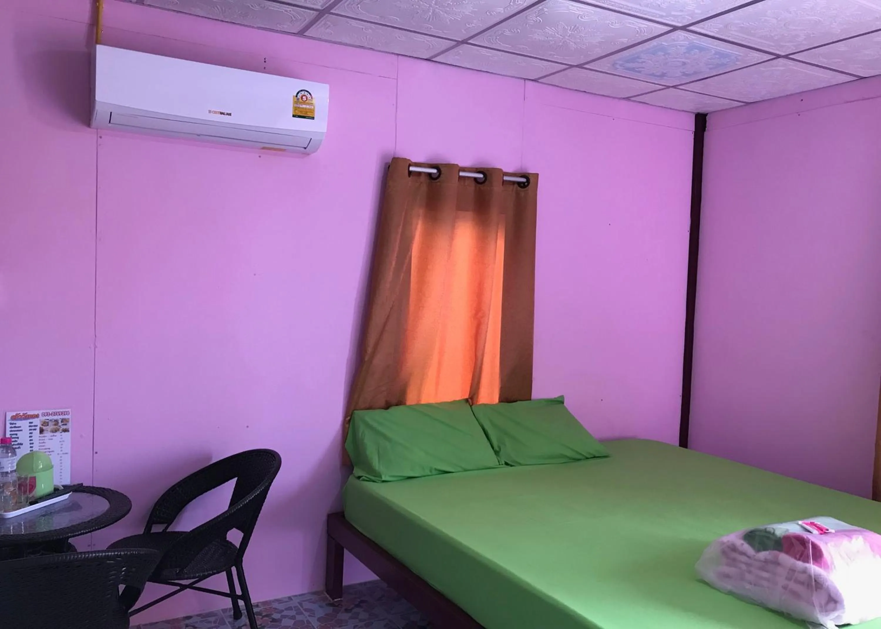 Bed in Baan Pak Wangthong