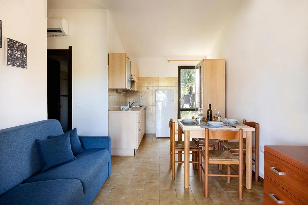 Kitchen or kitchenette in Residence il Melograno