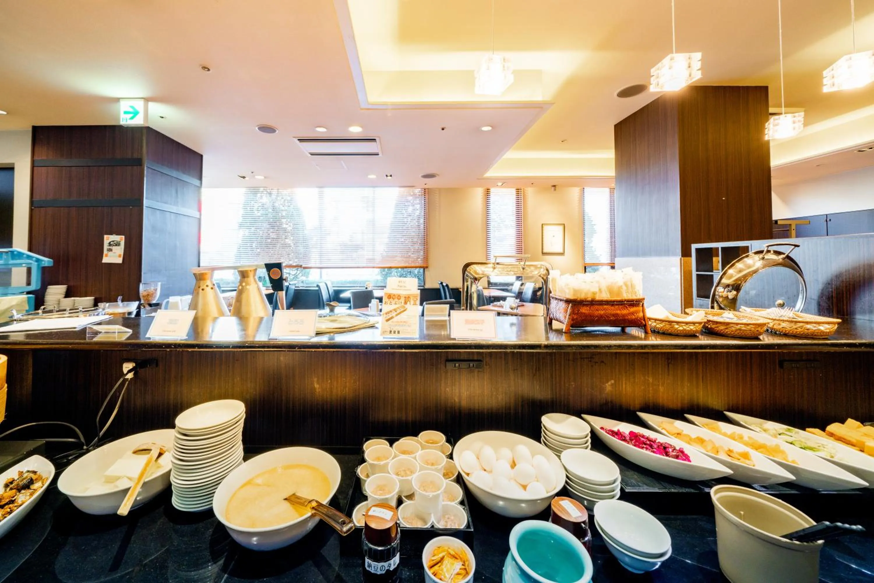 Buffet breakfast in Hotel Grand Terrace Obihiro Annex