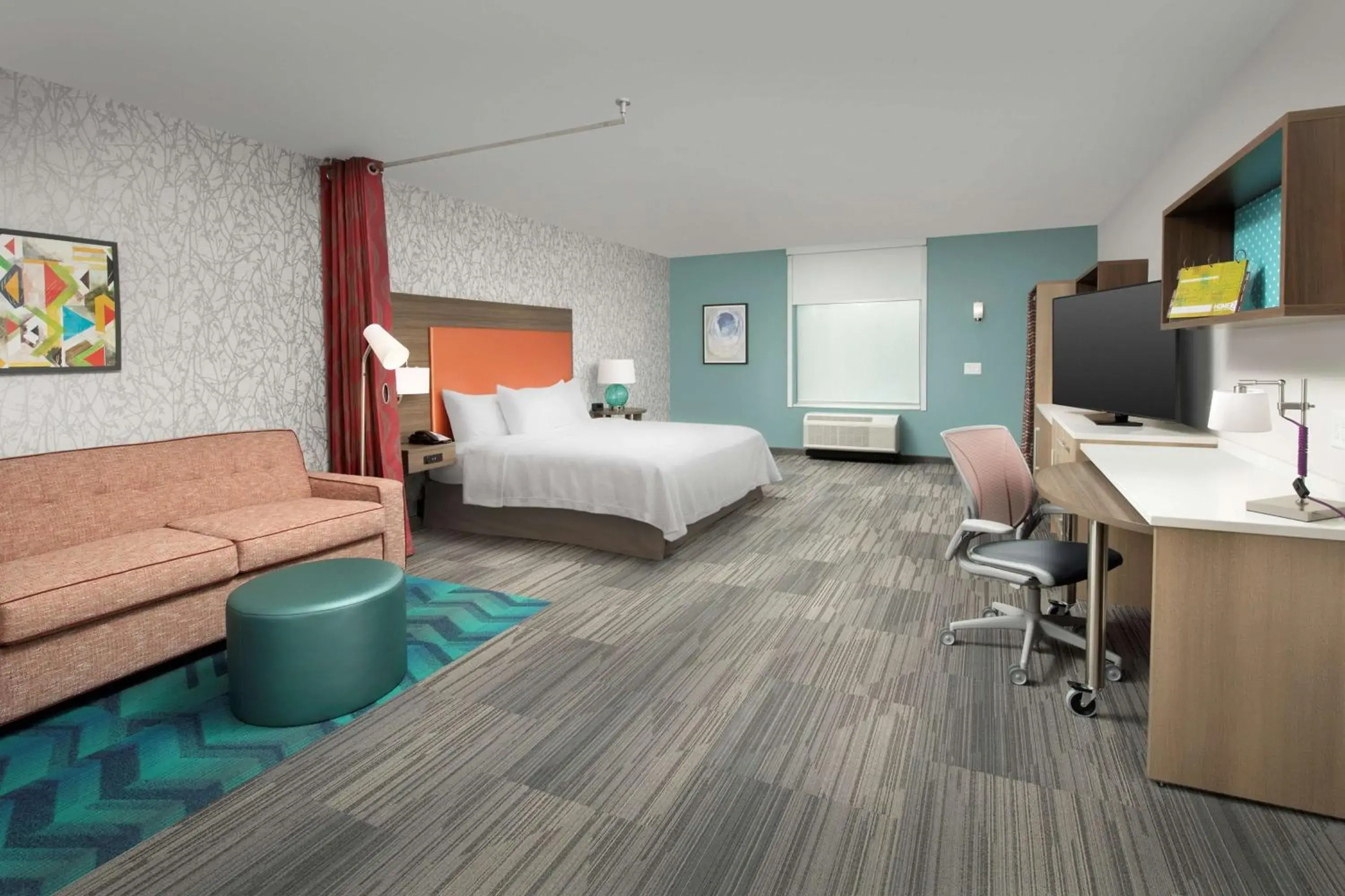 Bed in Home2 Suites By Hilton Owings Mills, Md Bed in Home2 Suites By Hilton Owings Mills, Md