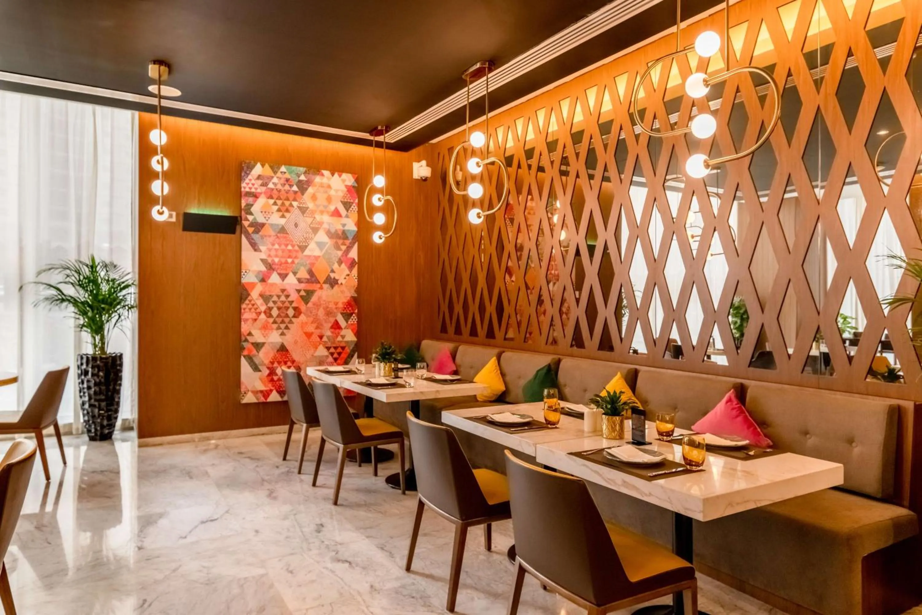 Restaurant/places to eat in Aleph Doha Residences, Curio Collection By Hilton