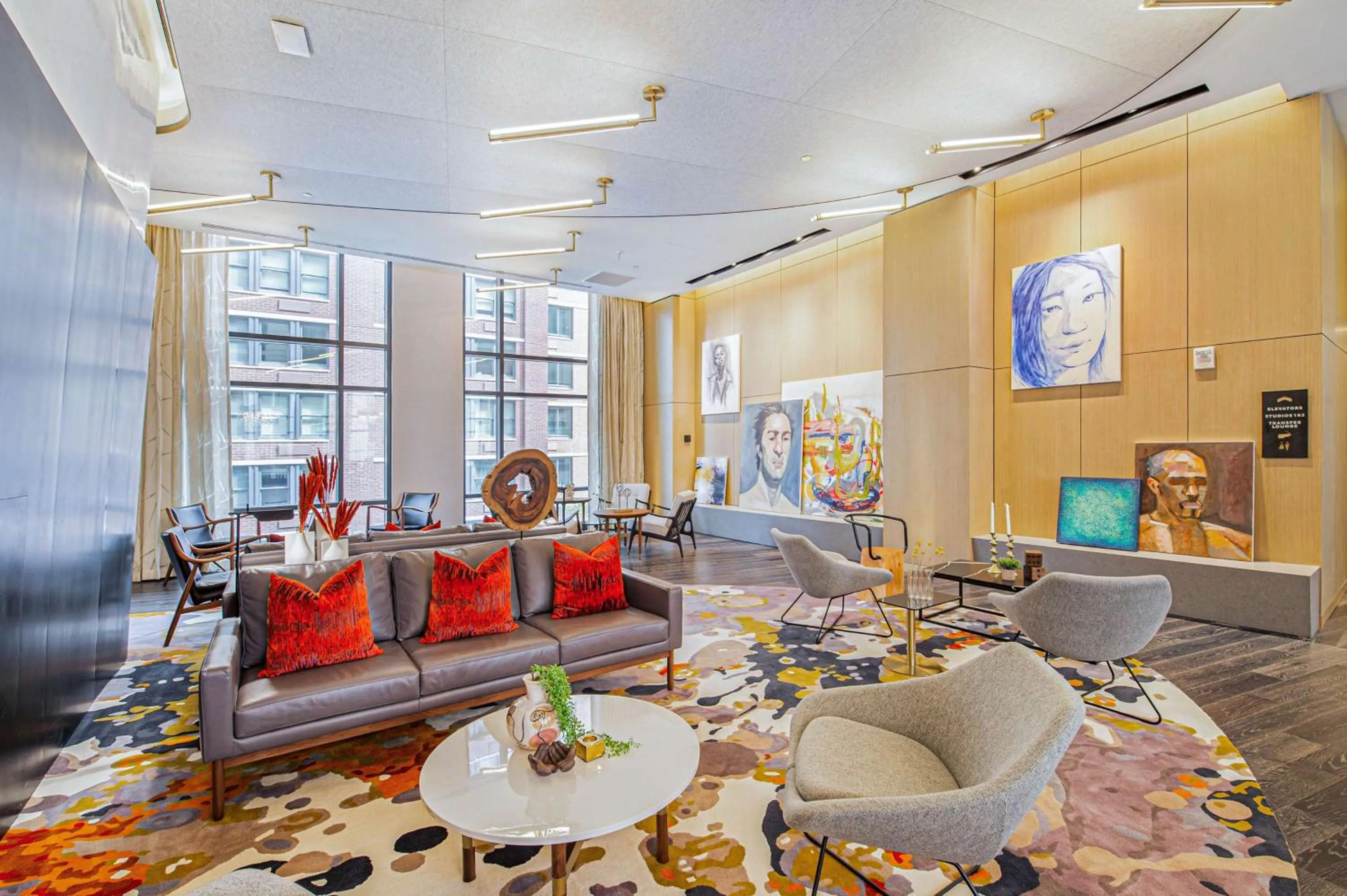 Lobby or reception in Canopy By Hilton Jersey City Arts District