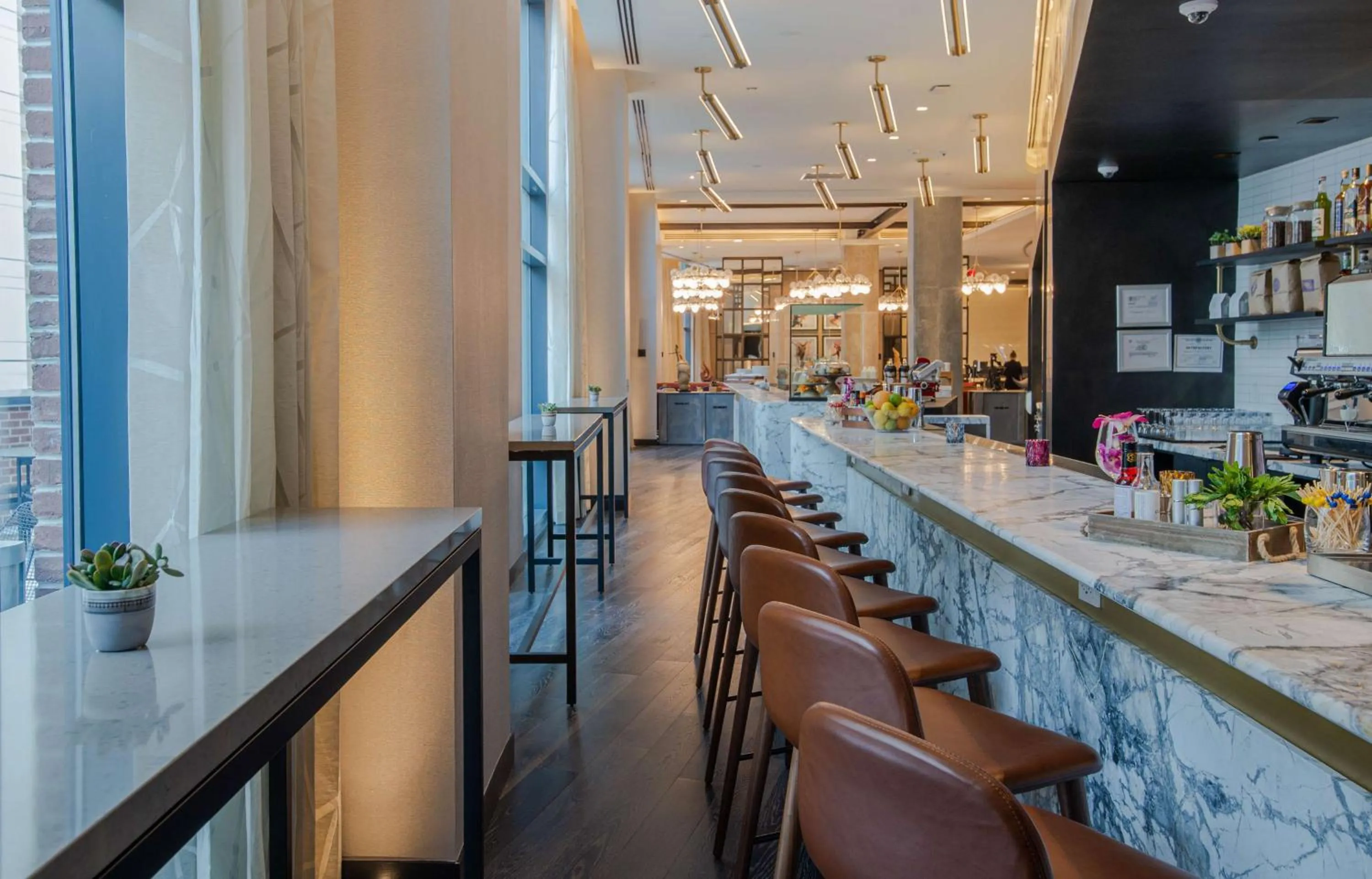 Restaurant/places to eat in Canopy By Hilton Jersey City Arts District