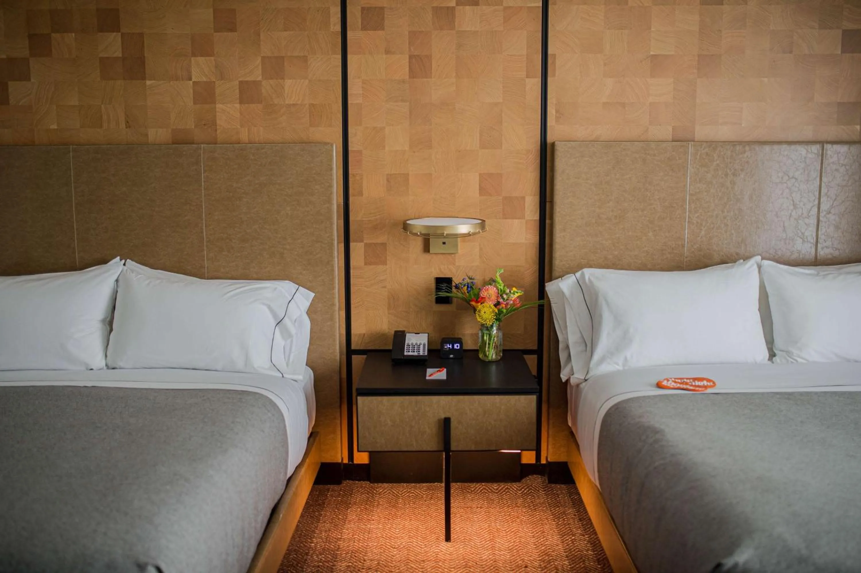 Bed in Canopy By Hilton Jersey City Arts District