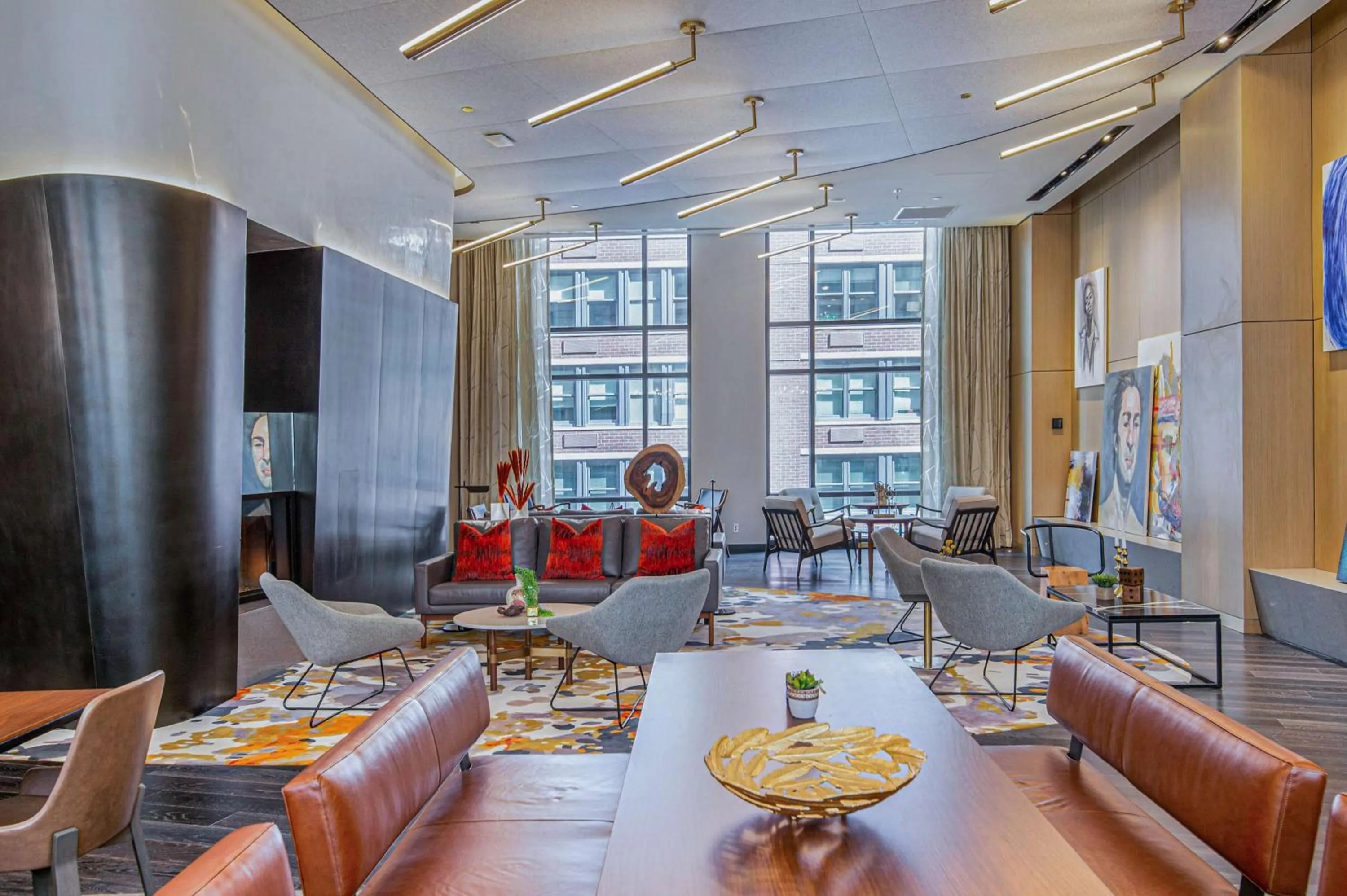 Lobby or reception in Canopy By Hilton Jersey City Arts District