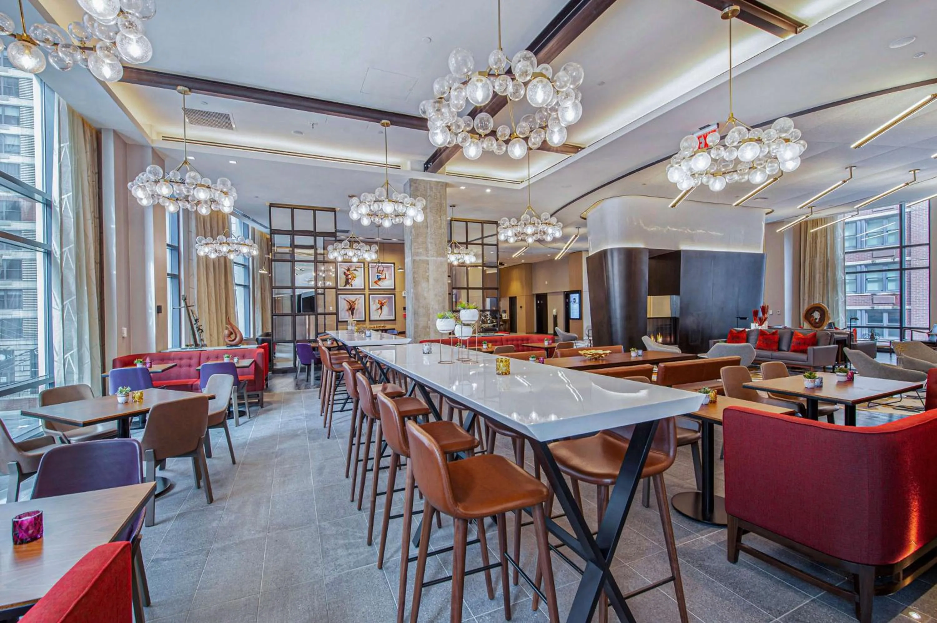 Lobby or reception in Canopy By Hilton Jersey City Arts District